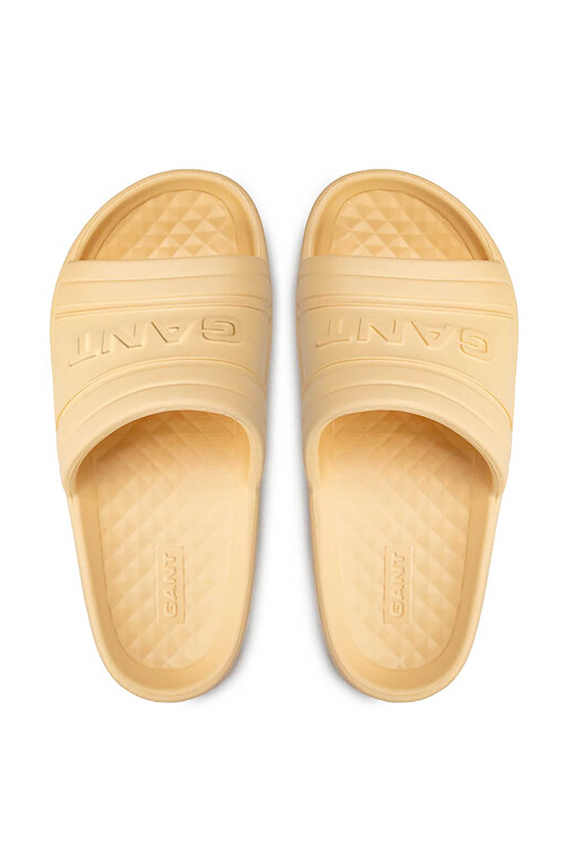 Gant γυναικείες σαγιονάρες μονόχρωμες με ανάγλυφο λογότυπο "Gladyn" | 38