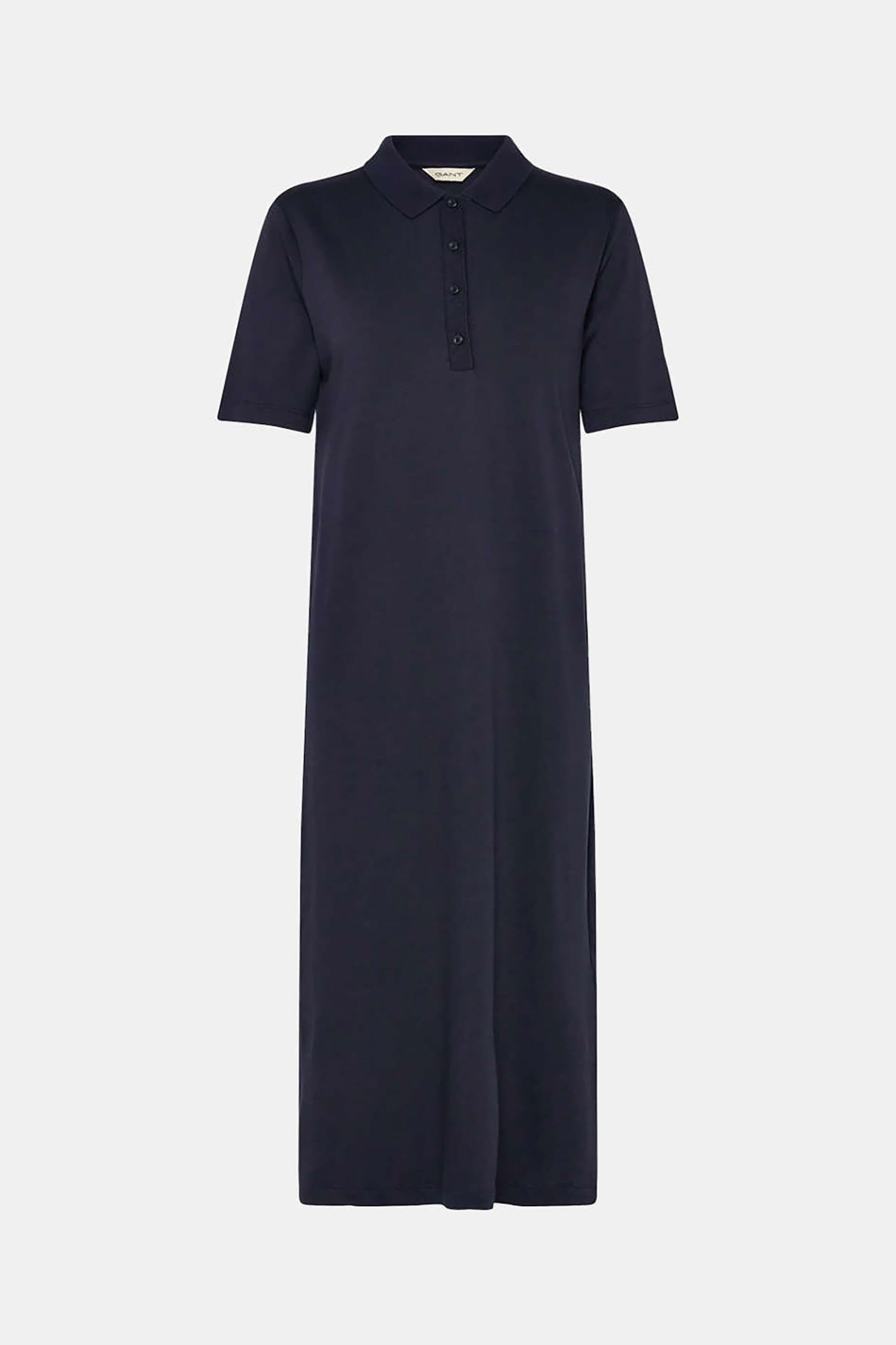 Gant γυναικείο midi φόρεμα πόλο Regular Fit