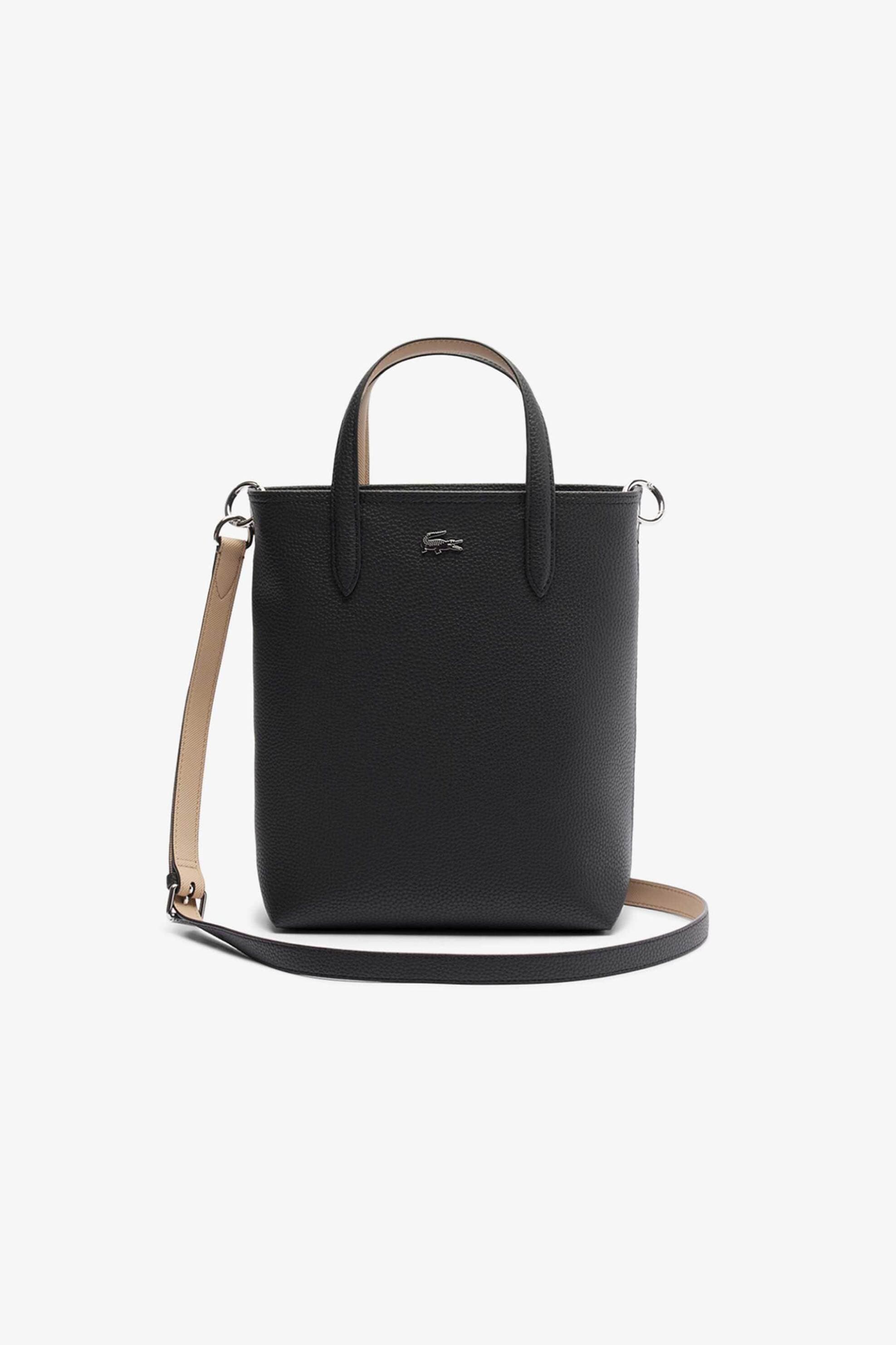 Lacoste γυναικεία τσάντα χειρός/crossbody με μεταλλικό λογότυπο "Anna Vertical" | ONE SIZE