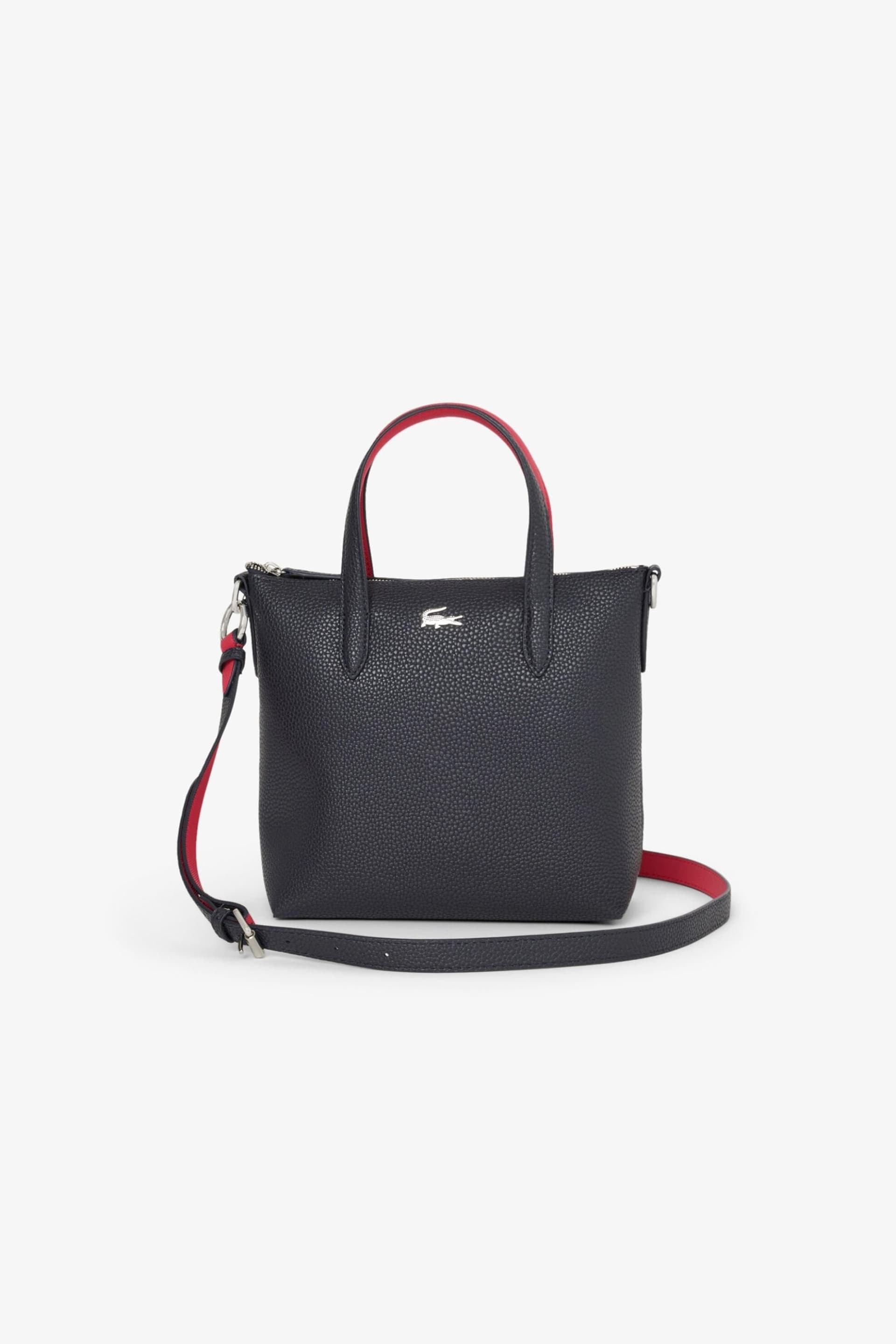 Lacoste γυναικεία τσάντα tote με μεταλλικό λογότυπο "Mini Anna"