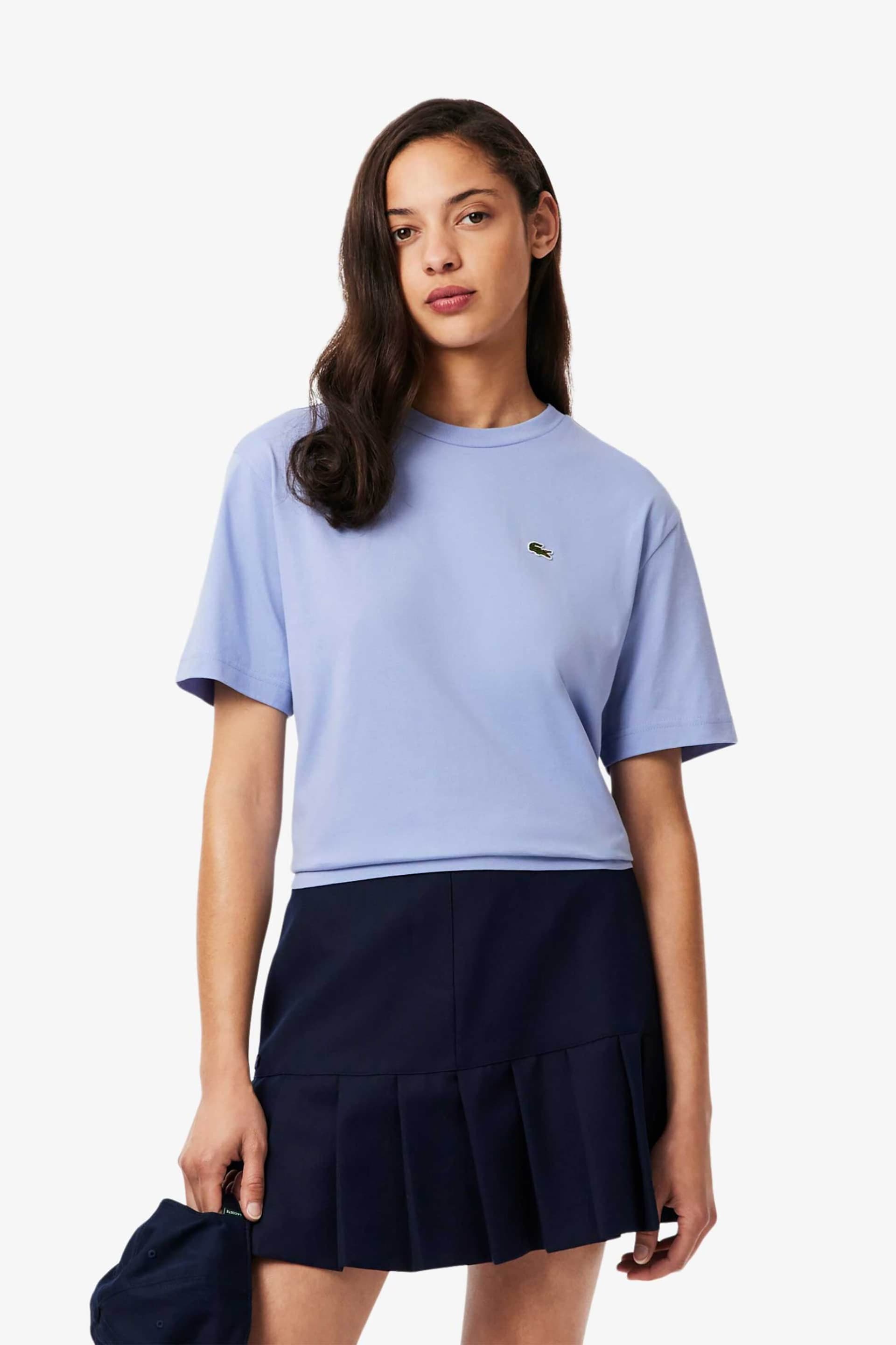 Lacoste γυναικείο T-shirt με κεντημένο λογότυπο Relaxed Fit