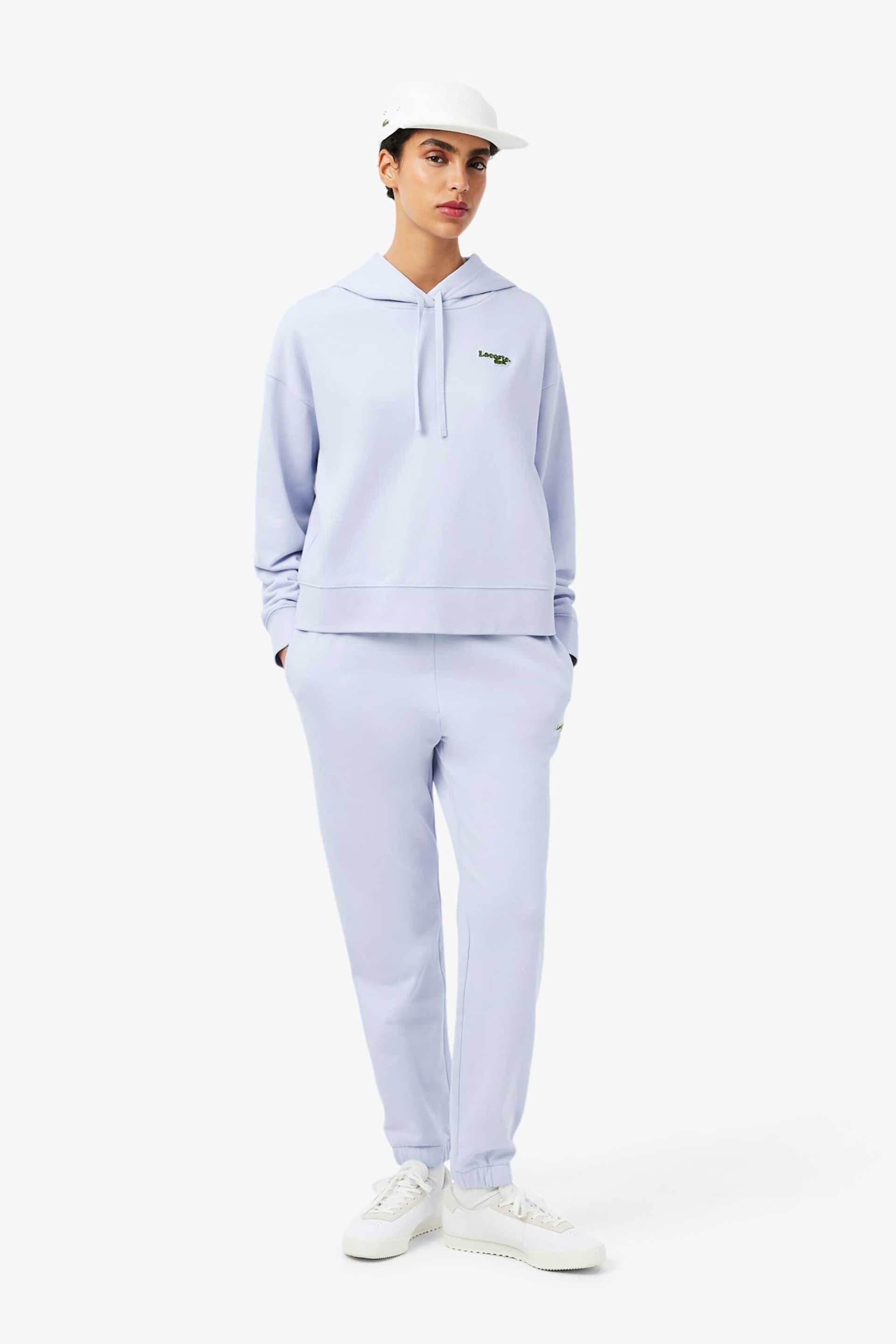 Lacoste γυναικείο παντελόνι φόρμας με κεντημένο λογότυπο Straight Fit | 38