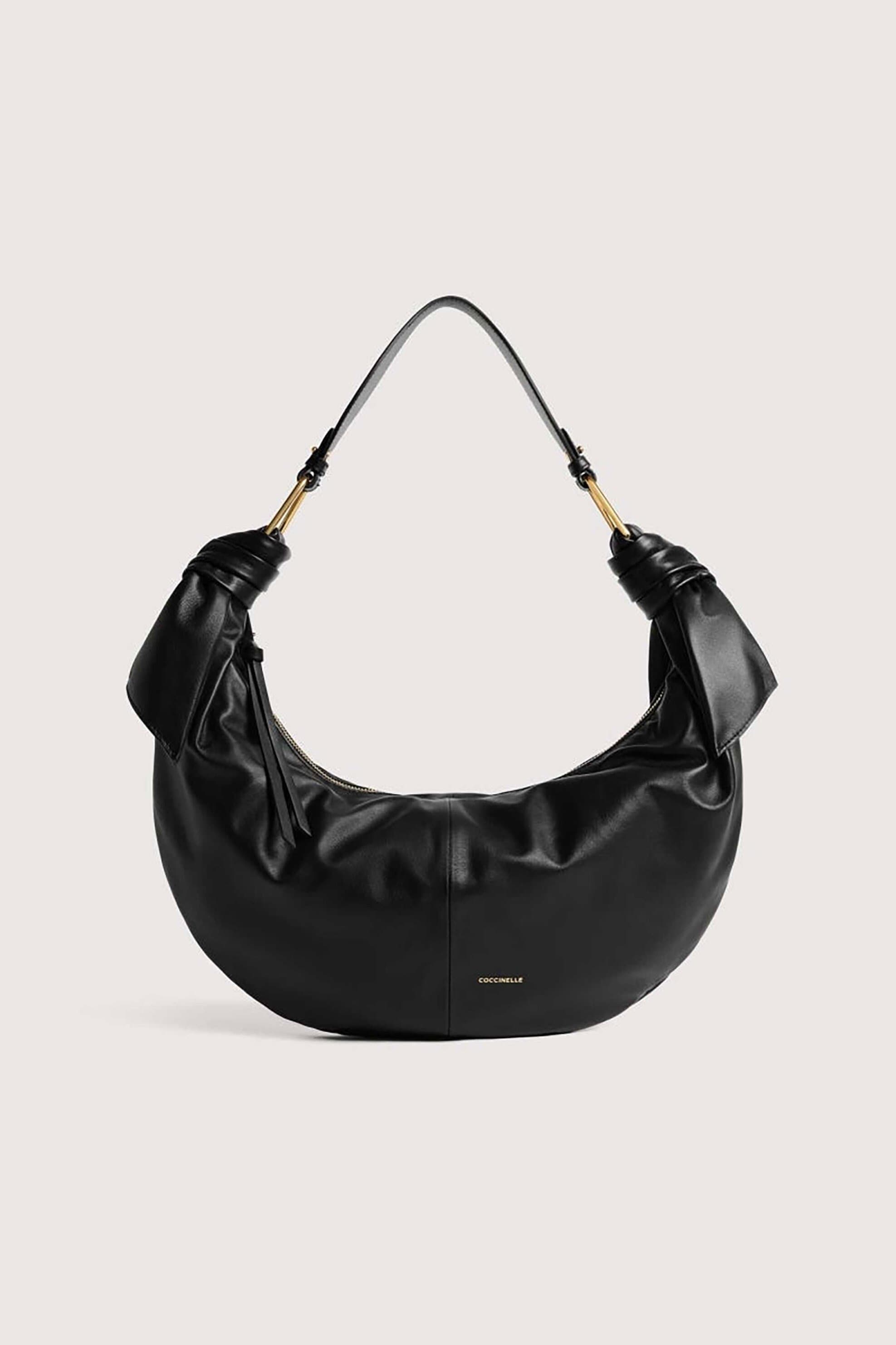 Coccinelle γυναικεία δερμάτινη τσάντα ώμου "Furoshiki Large" | ONE SIZE