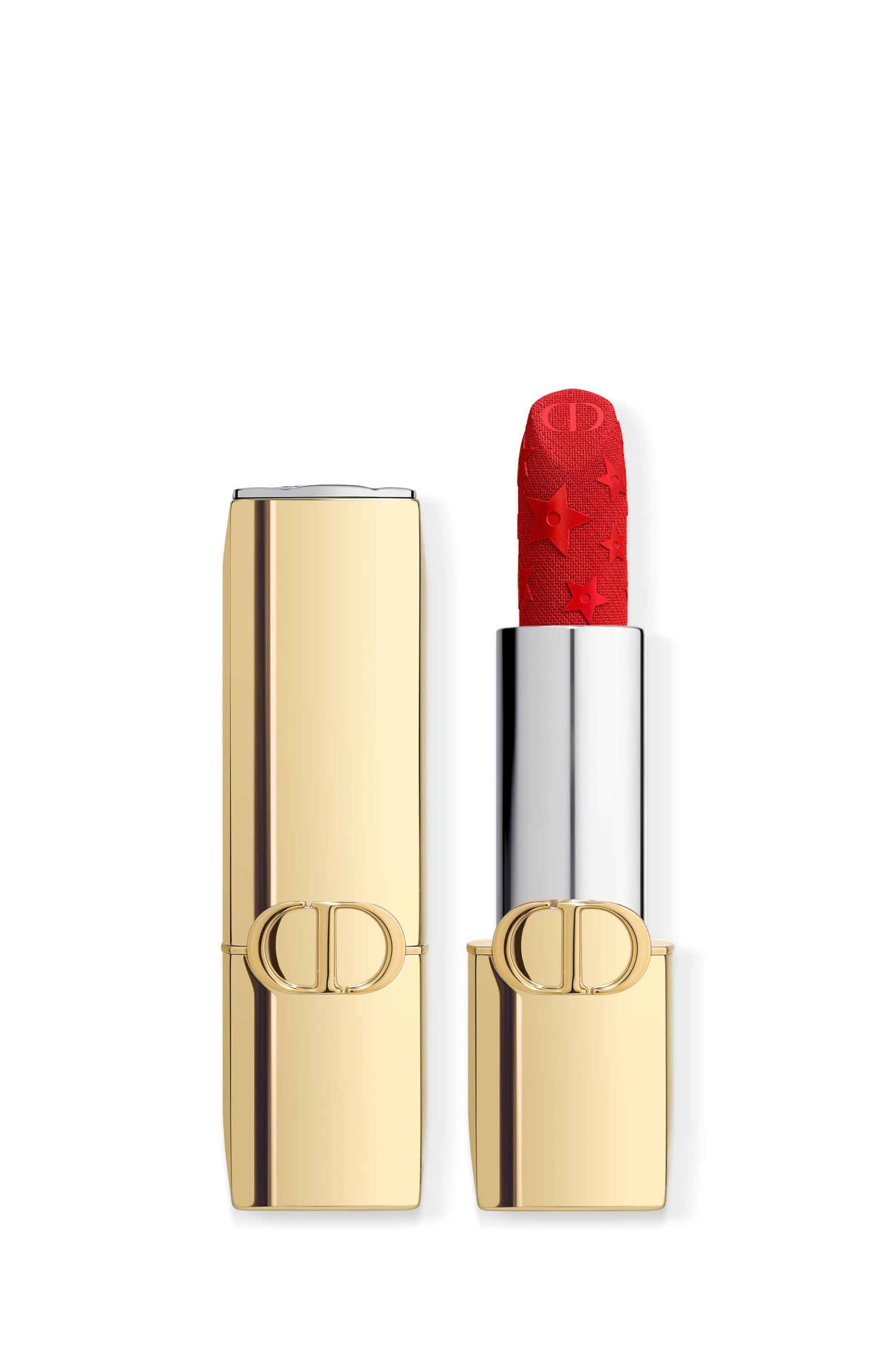 Dior Rouge Dior - Limited Edition Couture Lipstick - Golden Case and Engraved Stick 3,5 gr
