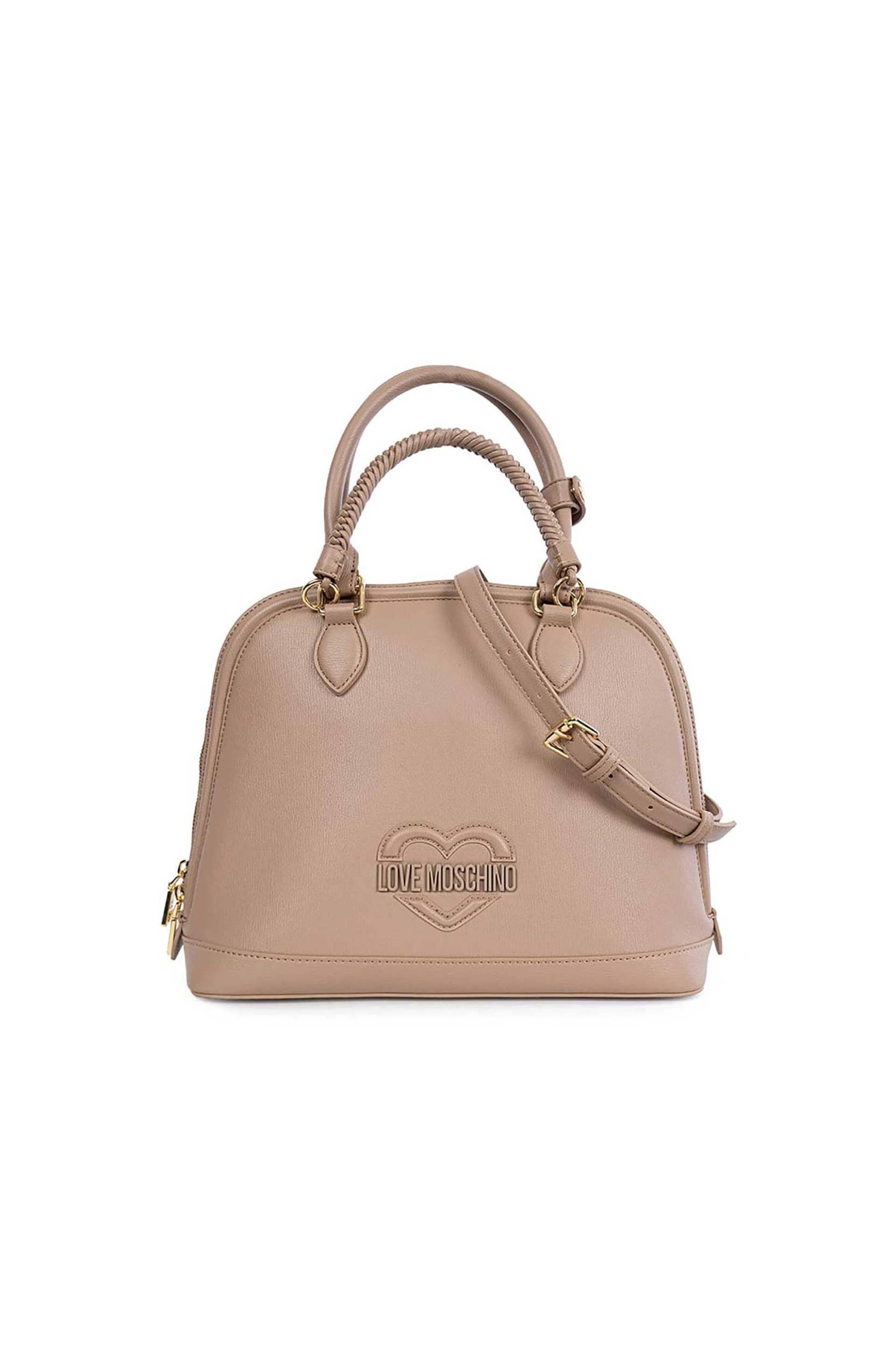 Love Moschino γυναικεία τσάντα χειρός με μεταλλικό λογότυπο | ONE SIZE