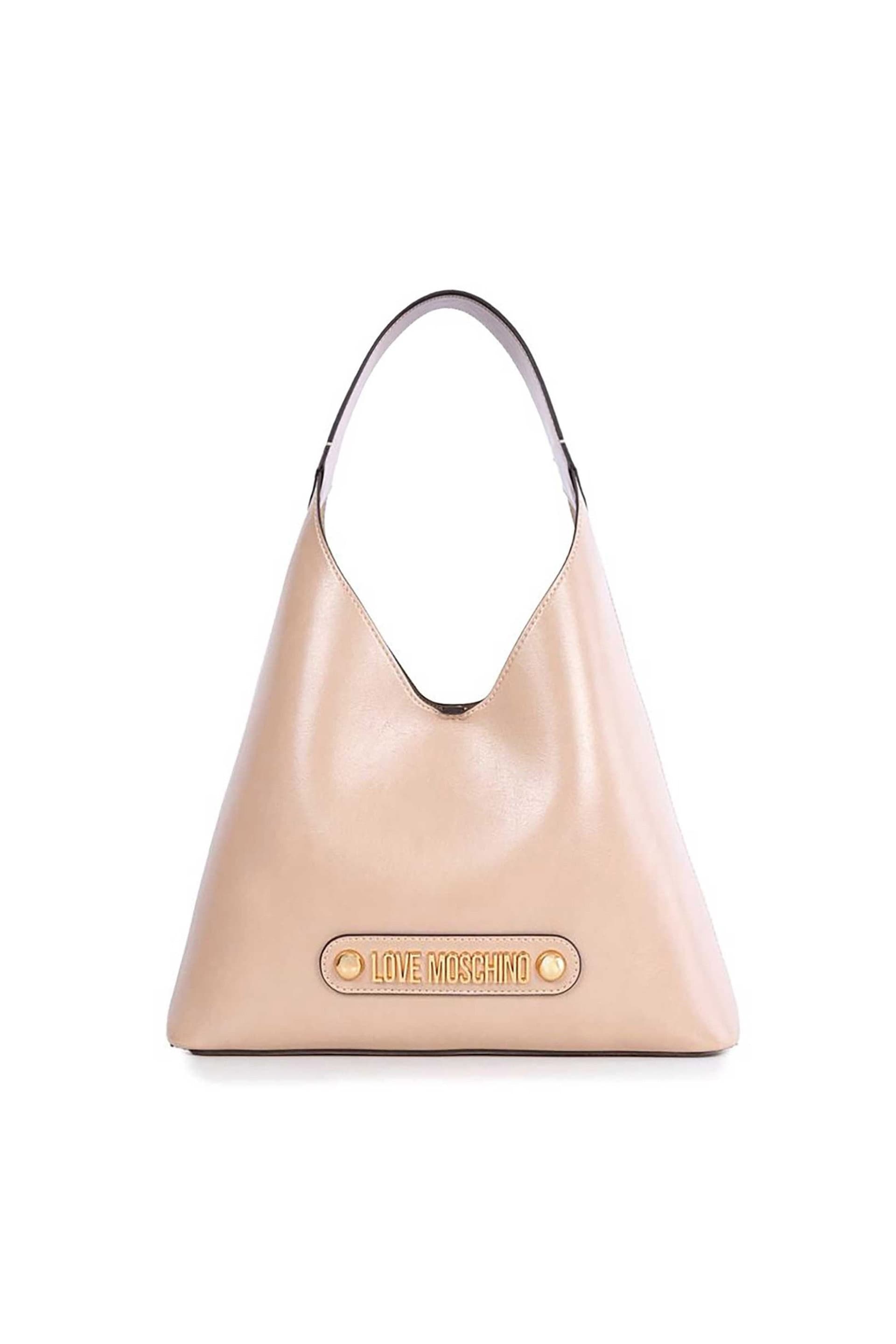 Love Moschino γυναικεία τσάντα χειρός με μεταλλικό λογότυπο | ONE SIZE