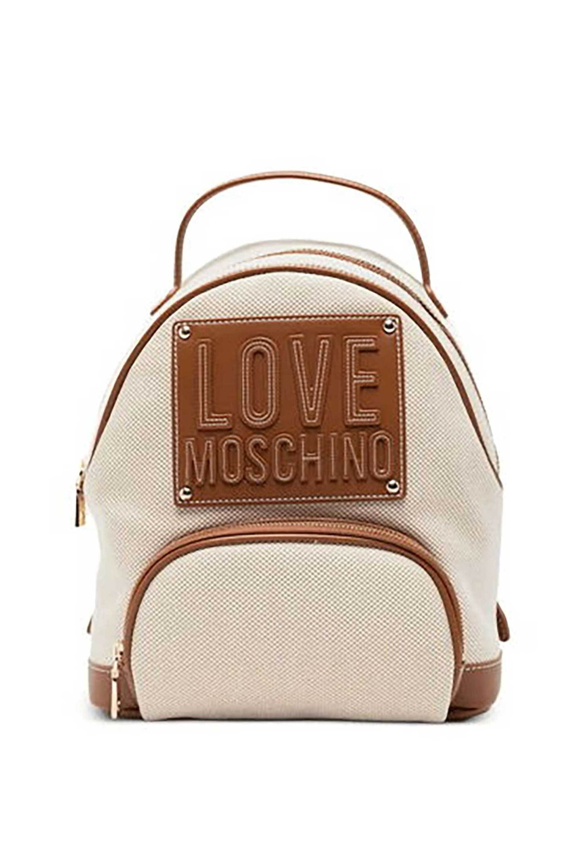 Love Moschino γυναικείo backpack με logo patch | ONE SIZE