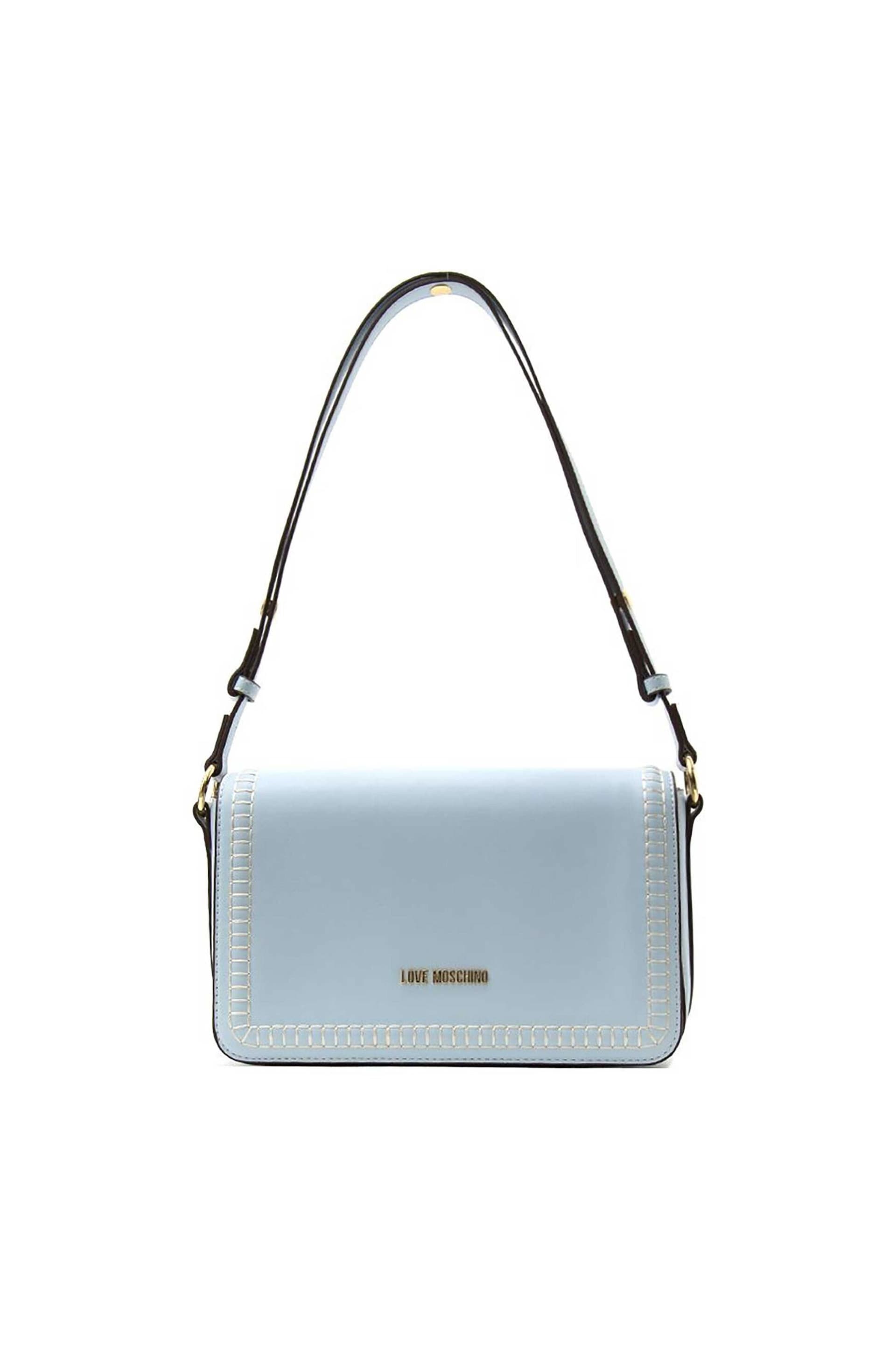 Love Moschino γυναικεία τσάντα ώμου με μεταλλικό λογότυπο | ONE SIZE