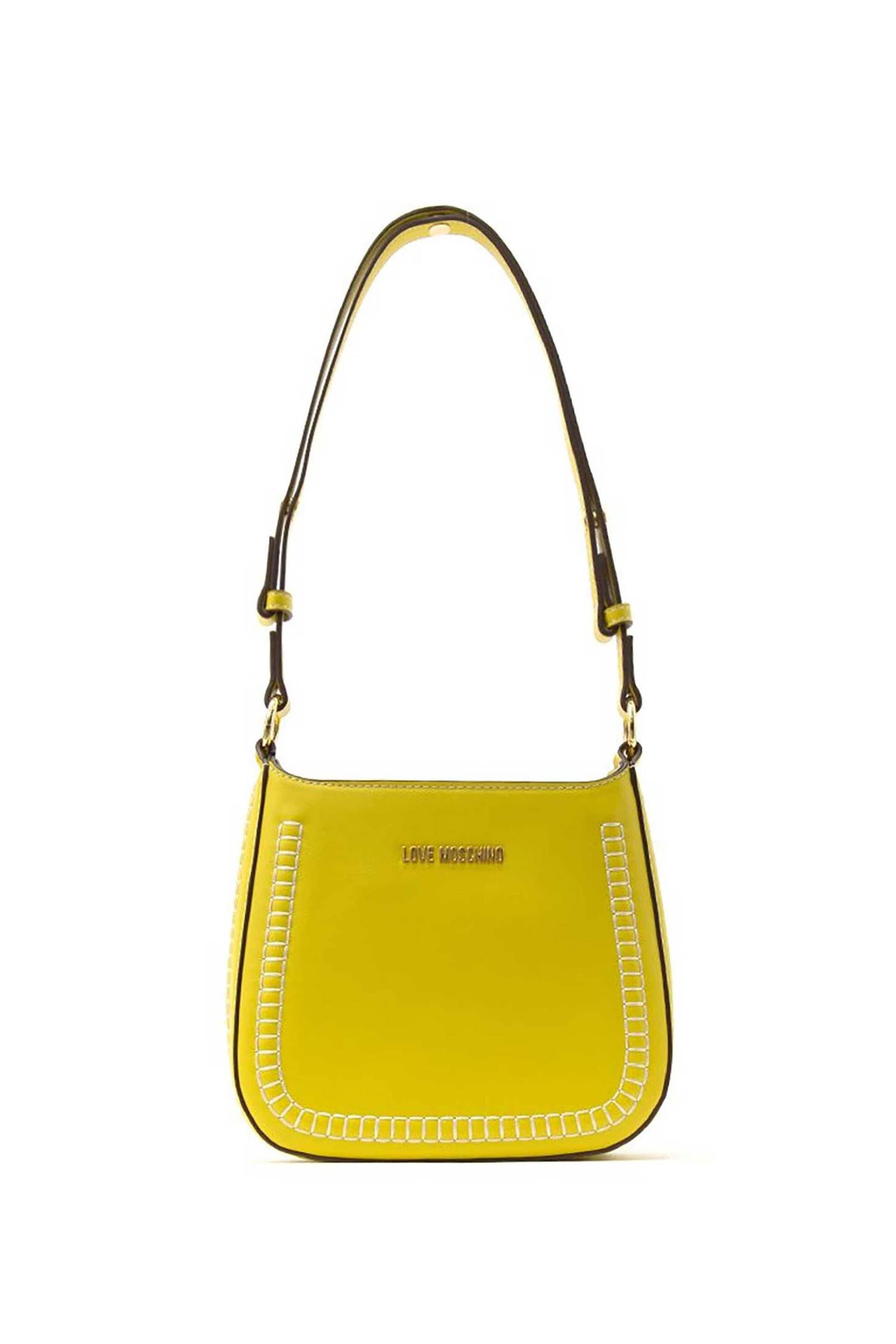 Love Moschino γυναικεία τσάντα ώμου με μεταλλικό λογότυπο | ONE SIZE