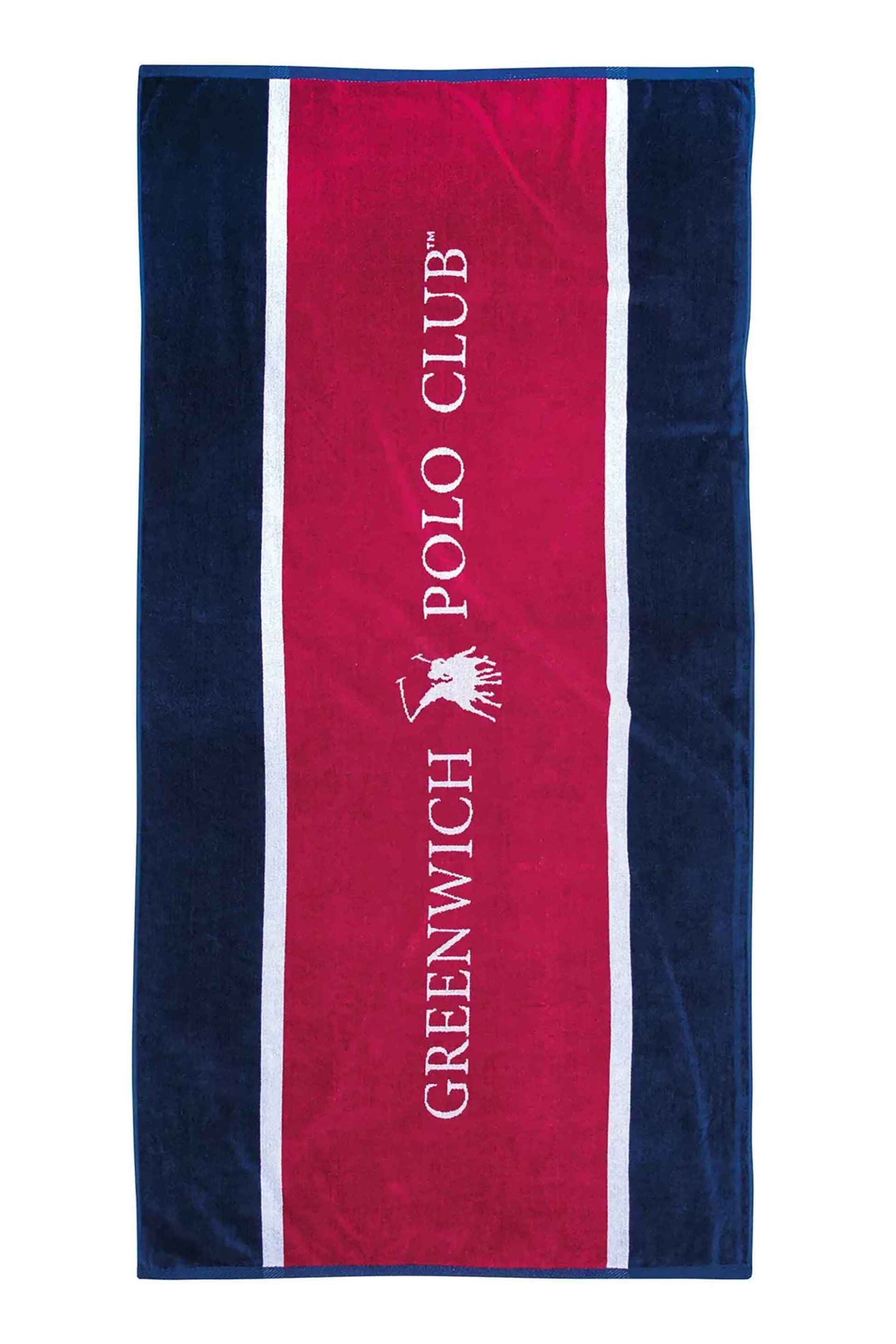 Greenwich Polo Club γυναικεία πετσέτα θαλάσσης με λογότυπο 180 x 90 cm "3864" | 180x90cm