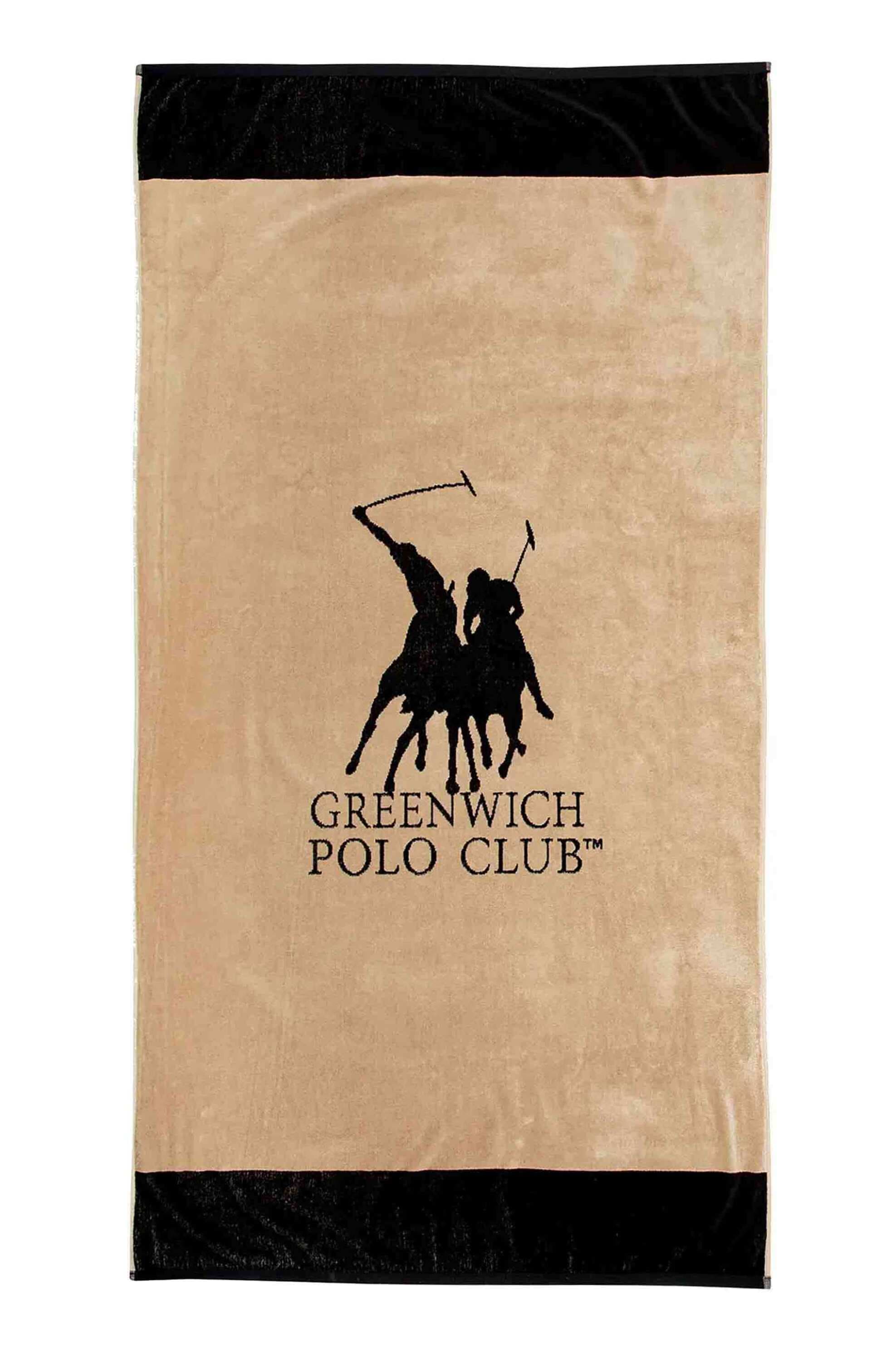 Greenwich Polo Club γυναικεία πετσέτα θαλάσσης με λογότυπο 170 x 90 cm "4046" | 170x90cm