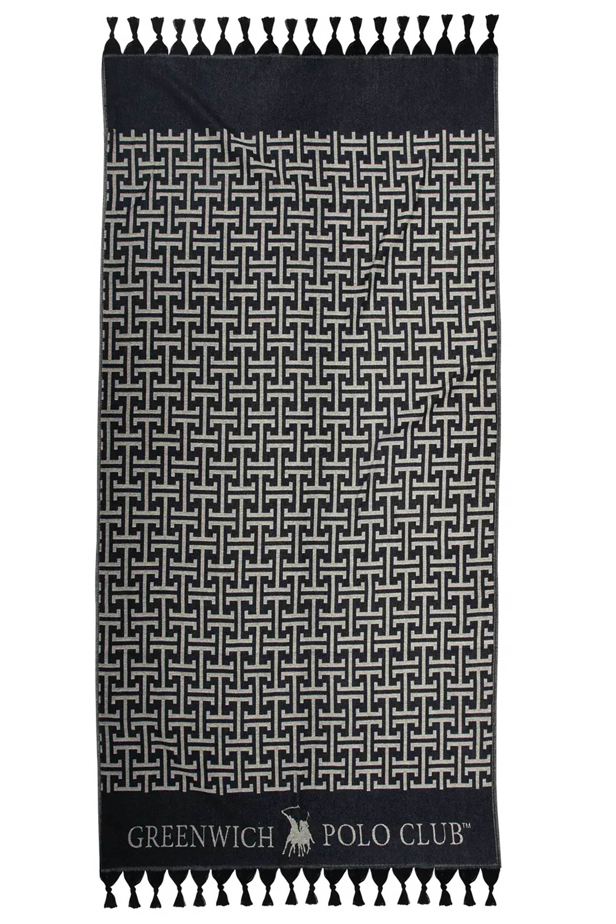 Greenwich Polo Club πετσέτα θαλάσσης με geometrical pattern 170 x 90 cm "4056" | 90x170cm