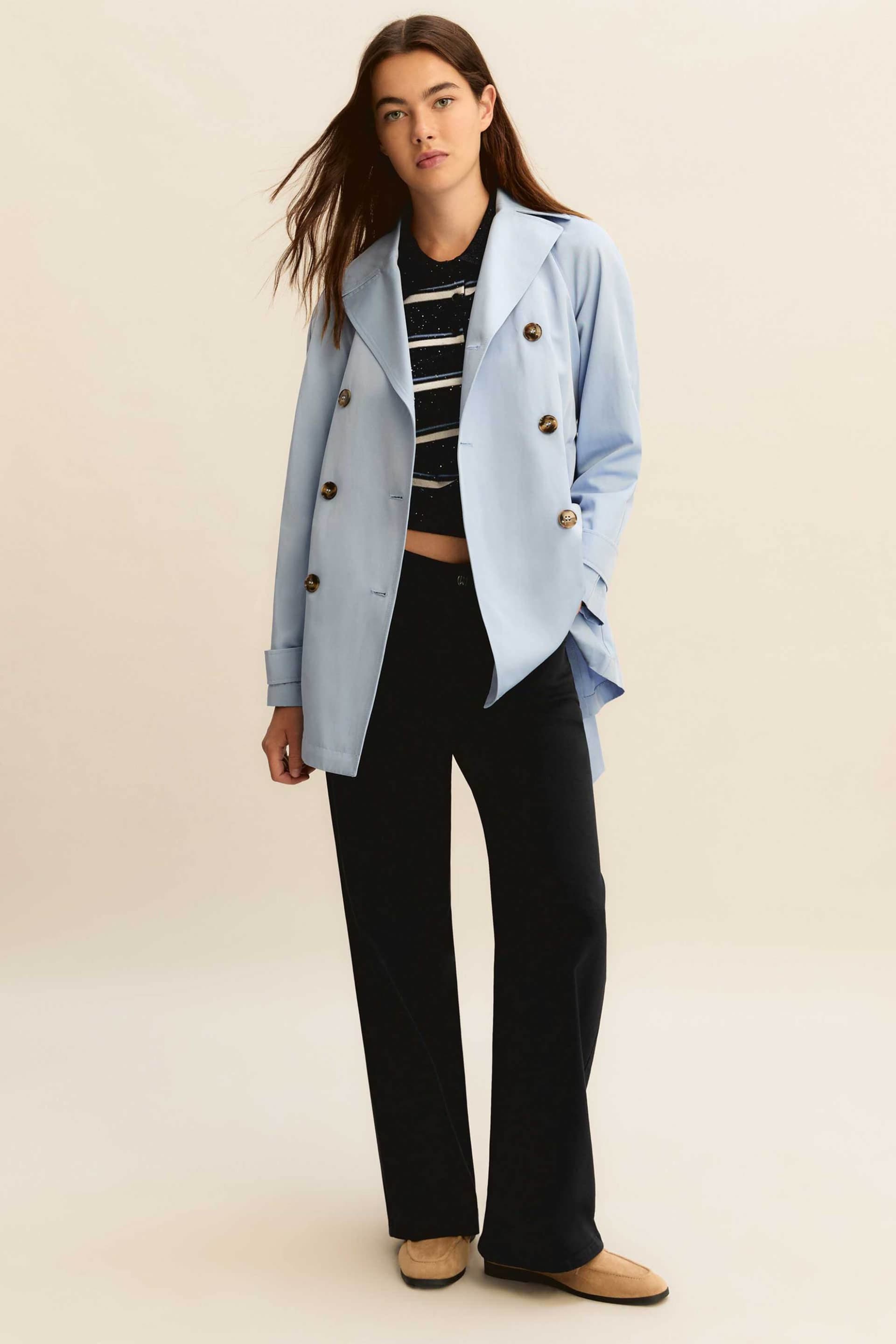 Emme by Marella γυναικεία κοντή καπαρντίνα με ζώνη "Emmsottile"