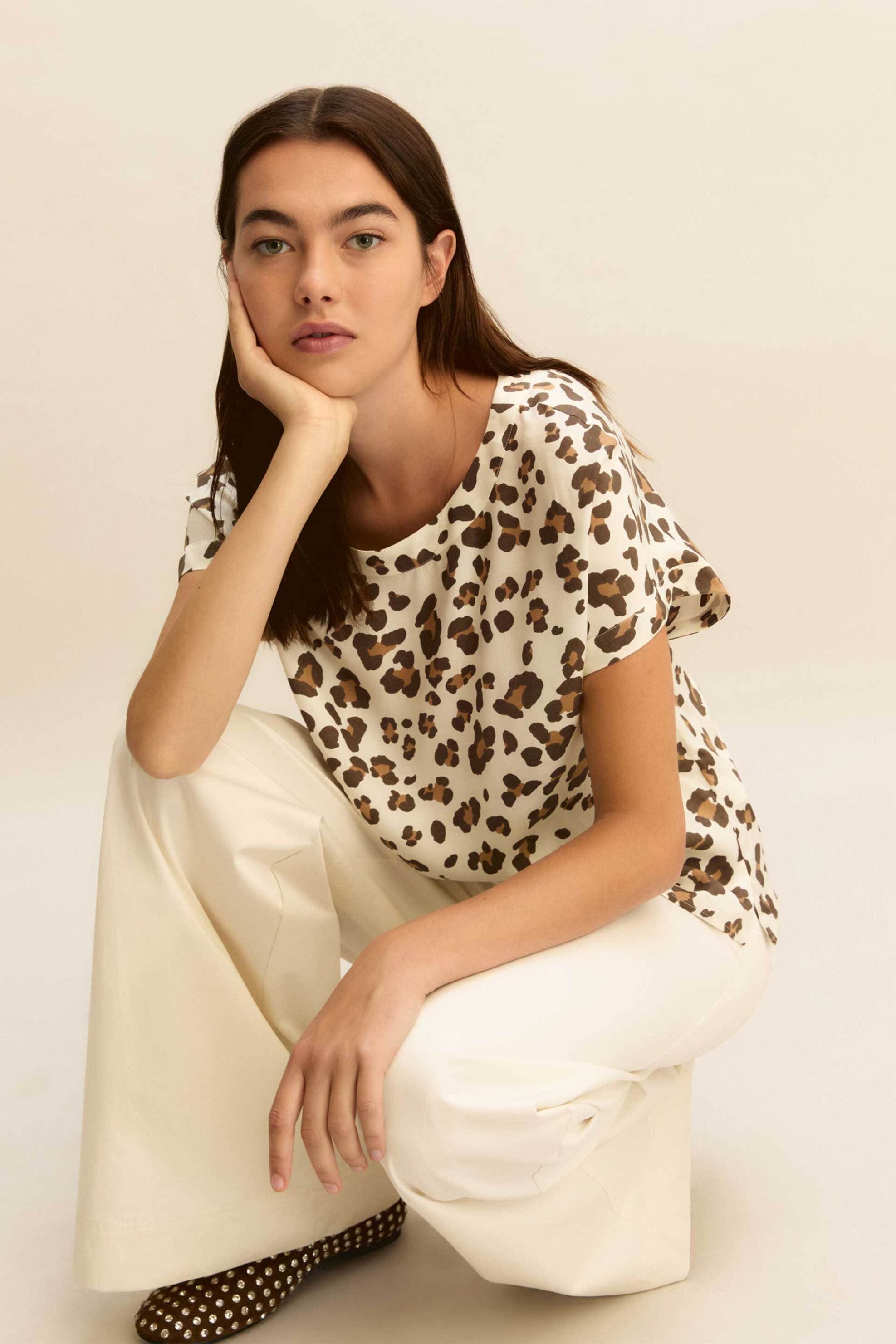 Emme by Marella γυναικεία μπλούζα με all-over print "Emmrane"