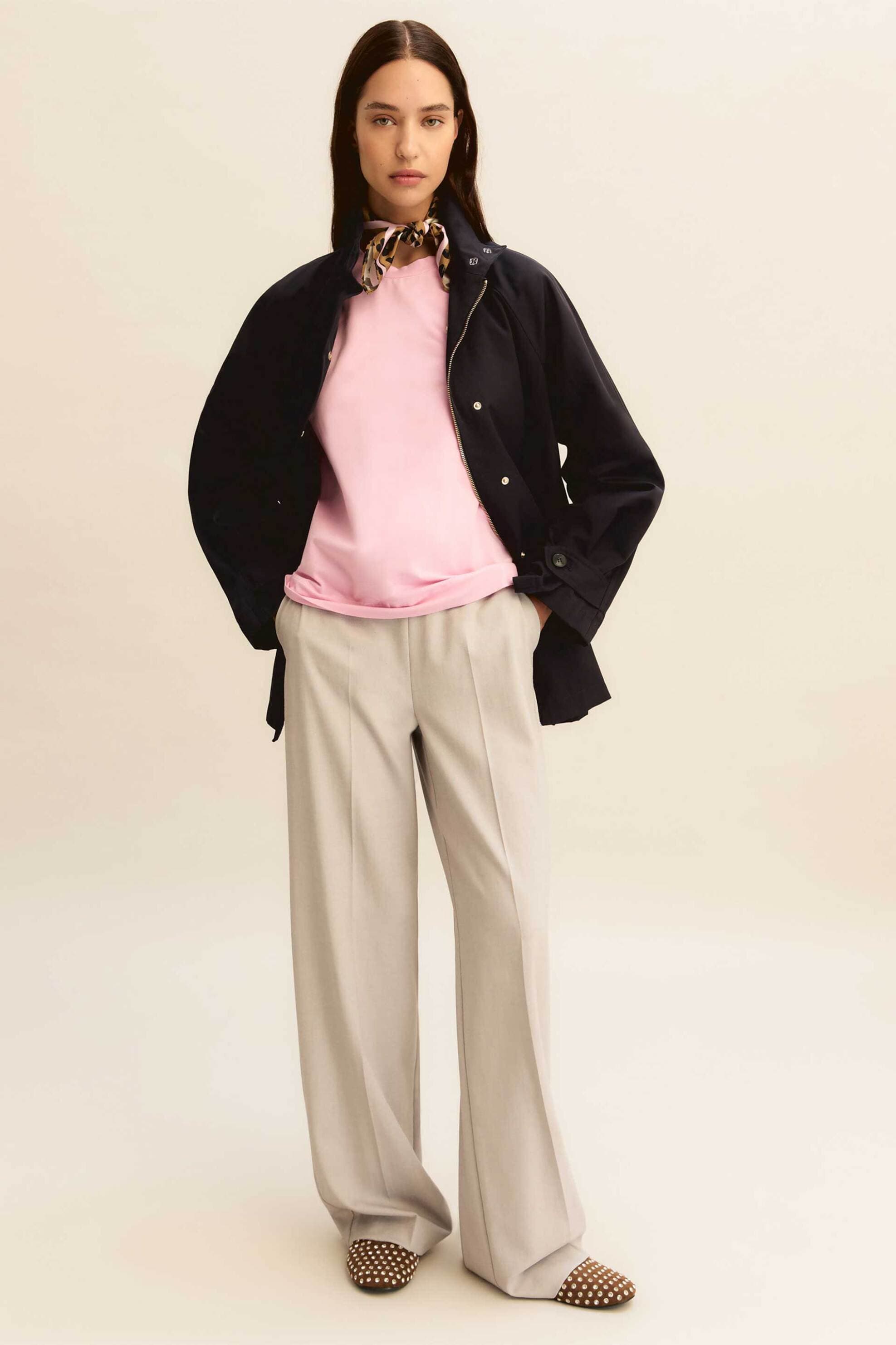 Emme by Marella γυναικείο παντελόνι με διπλή μέση "Emmfetta"