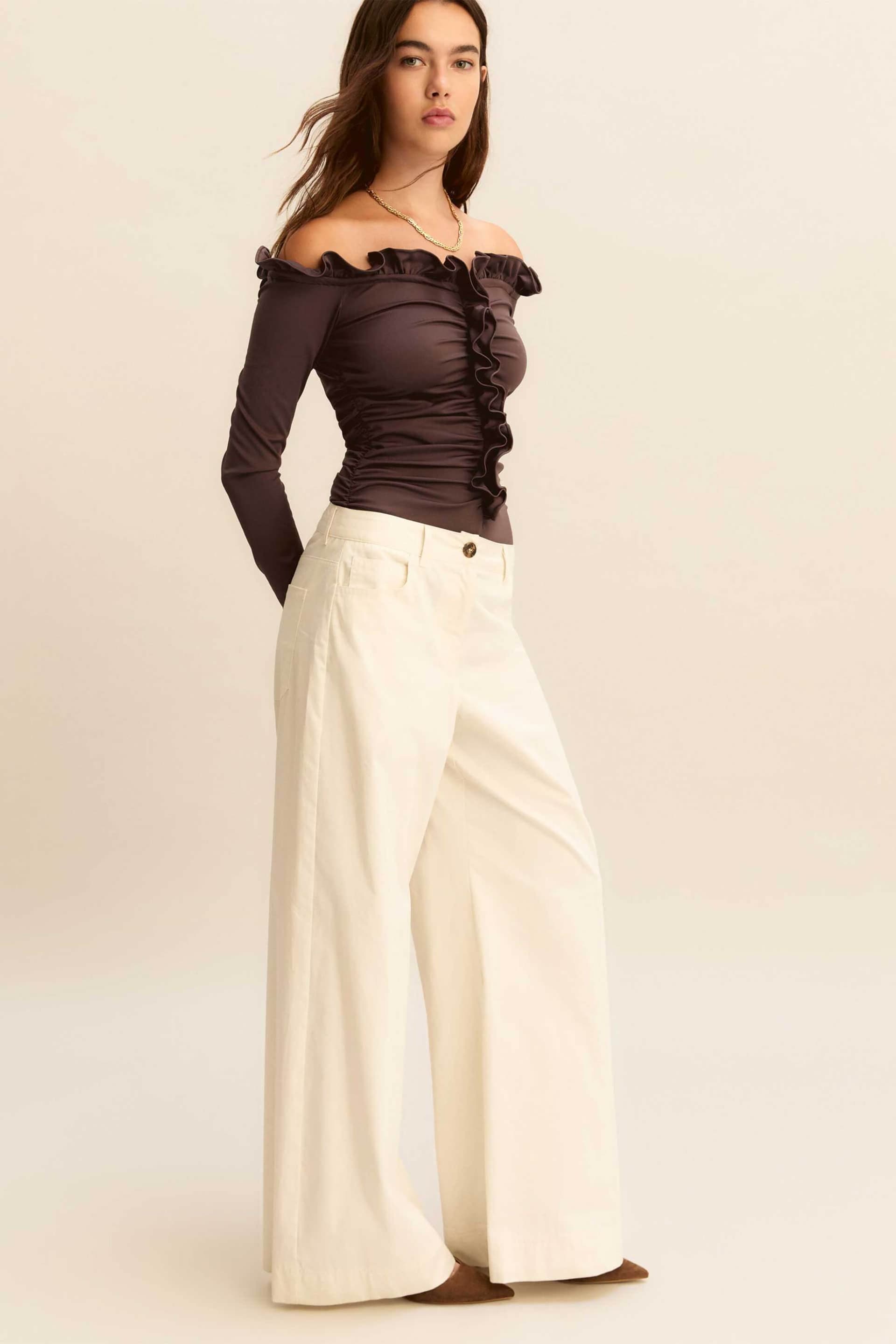 Emme by Marella γυναικείο παντελόνι μονόχρωμο "Emmvacillo"