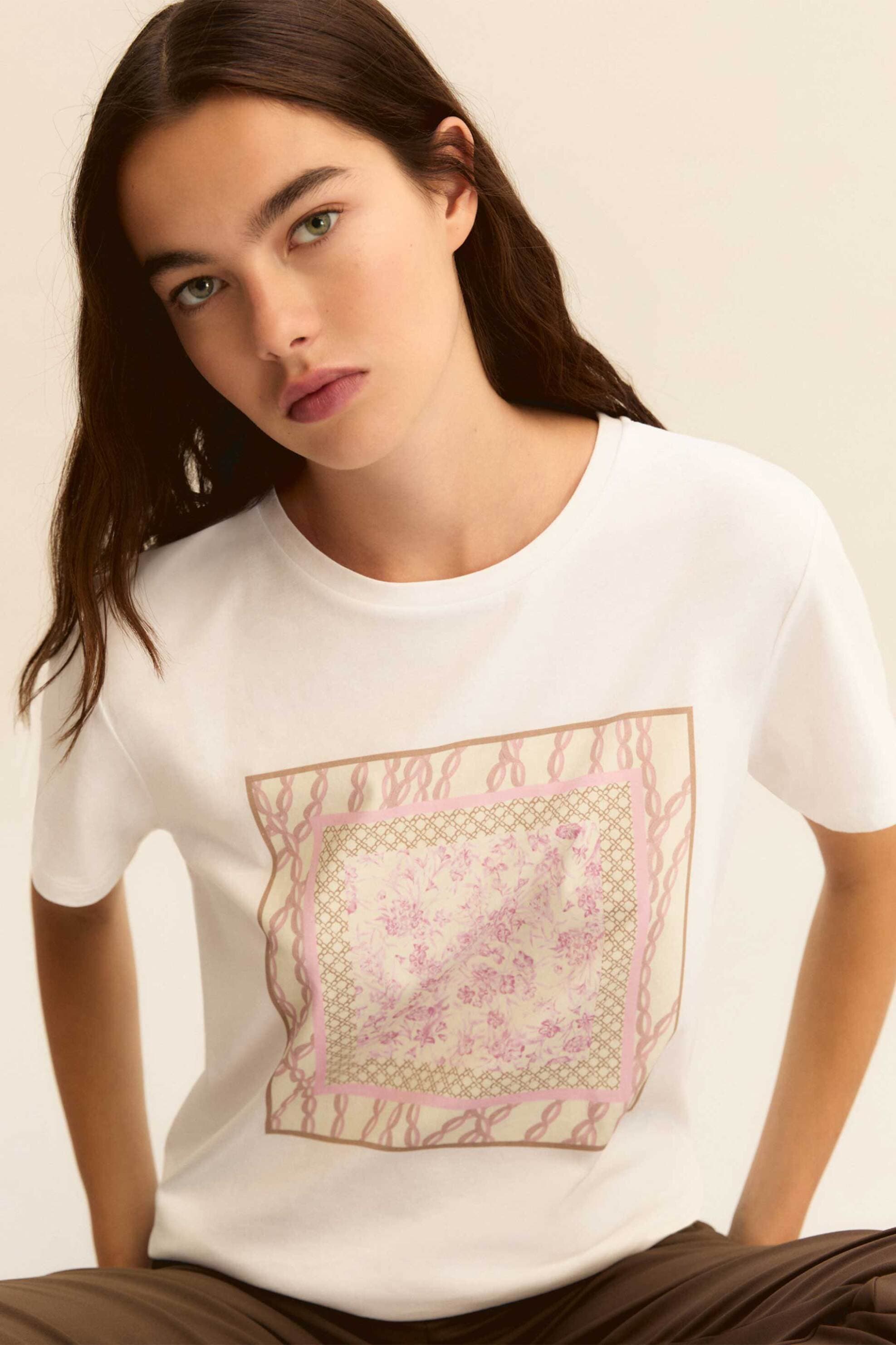 Emme by Marella γυναικείο Τ-shirt με print "Emmracconto"