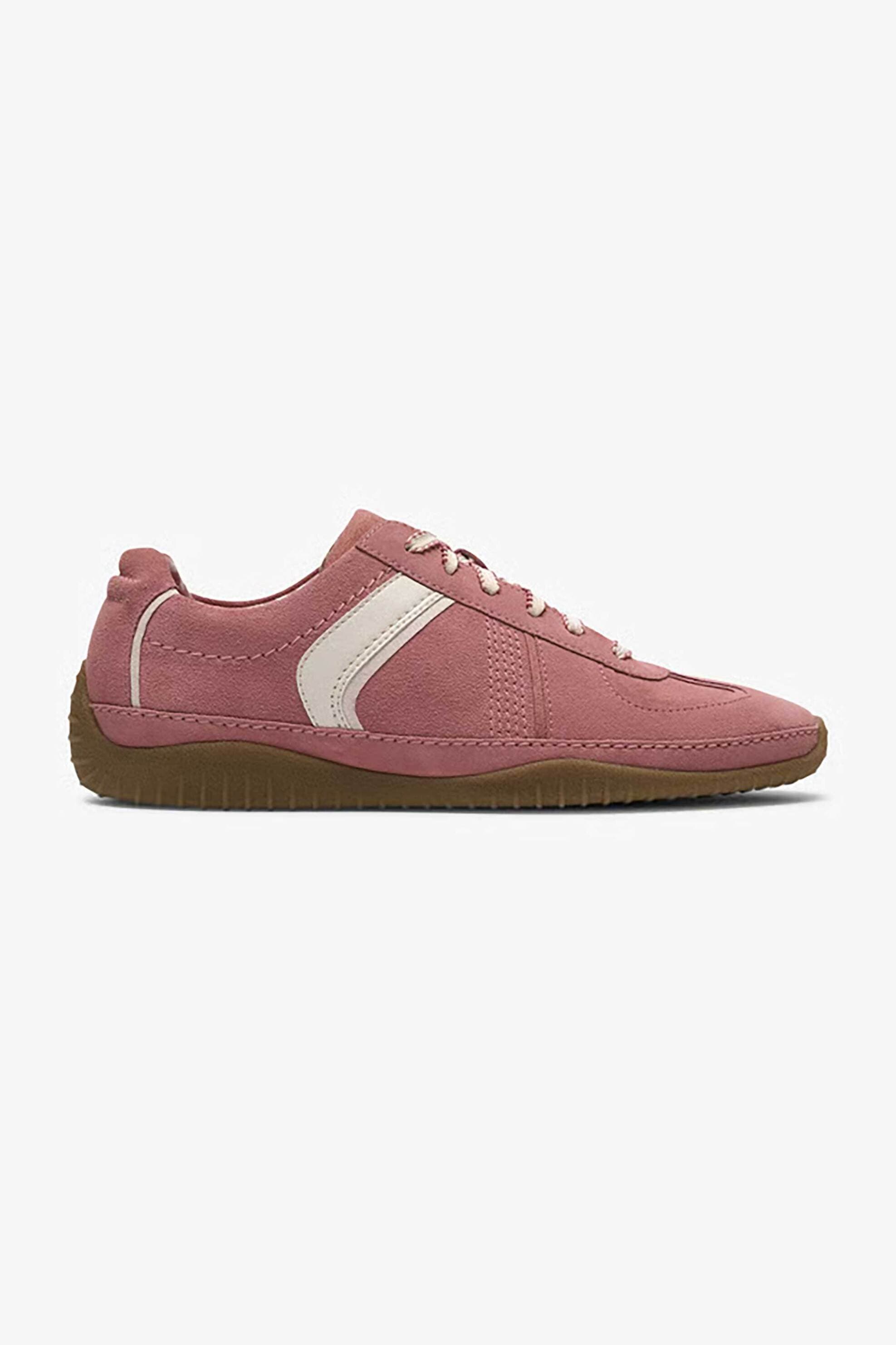 Clarks γυναικεία suede sneakers "Meridor Lo"