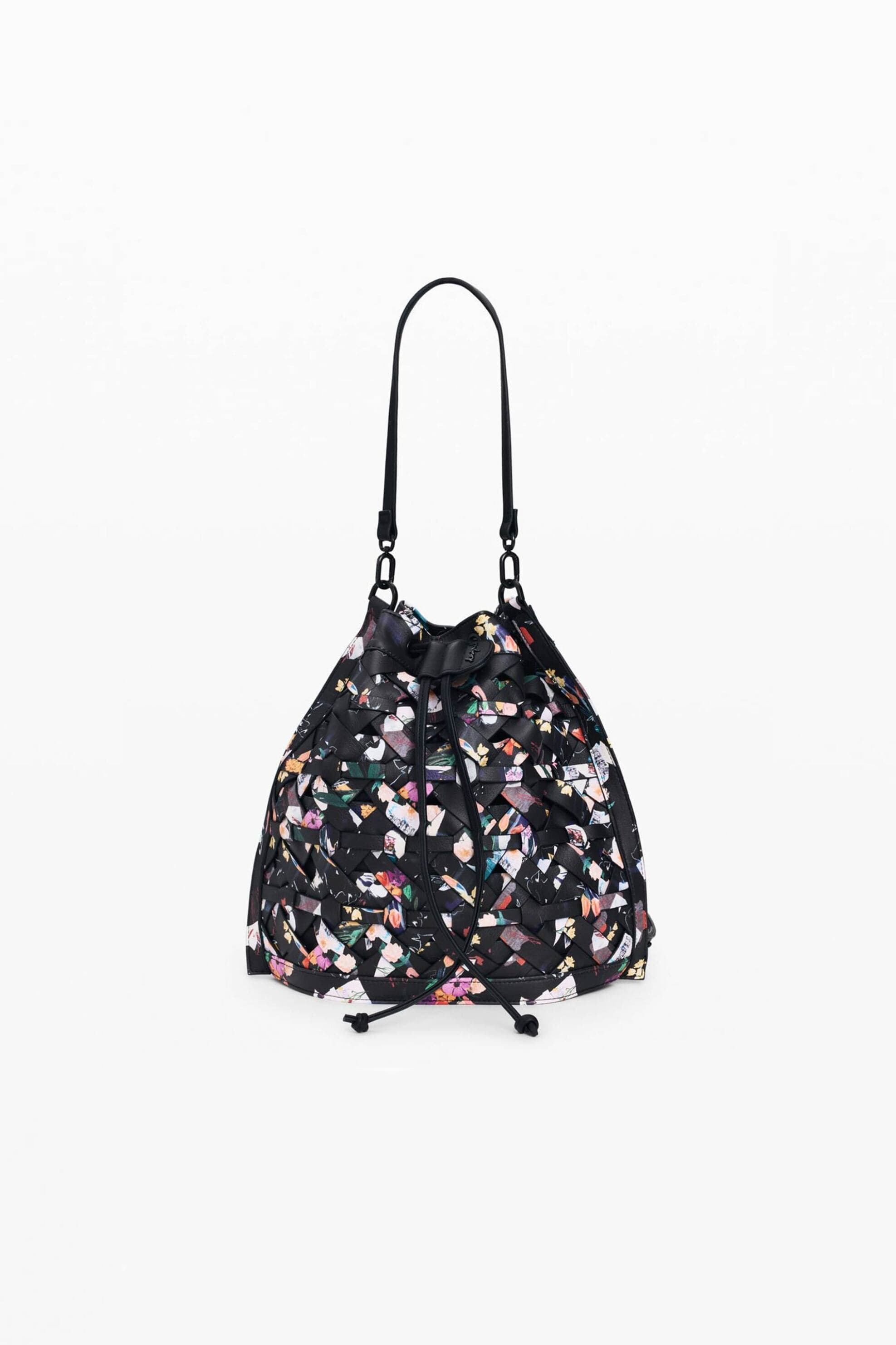 Desigual γυναικείο backpack με floral print "Osmio" | ONE SIZE