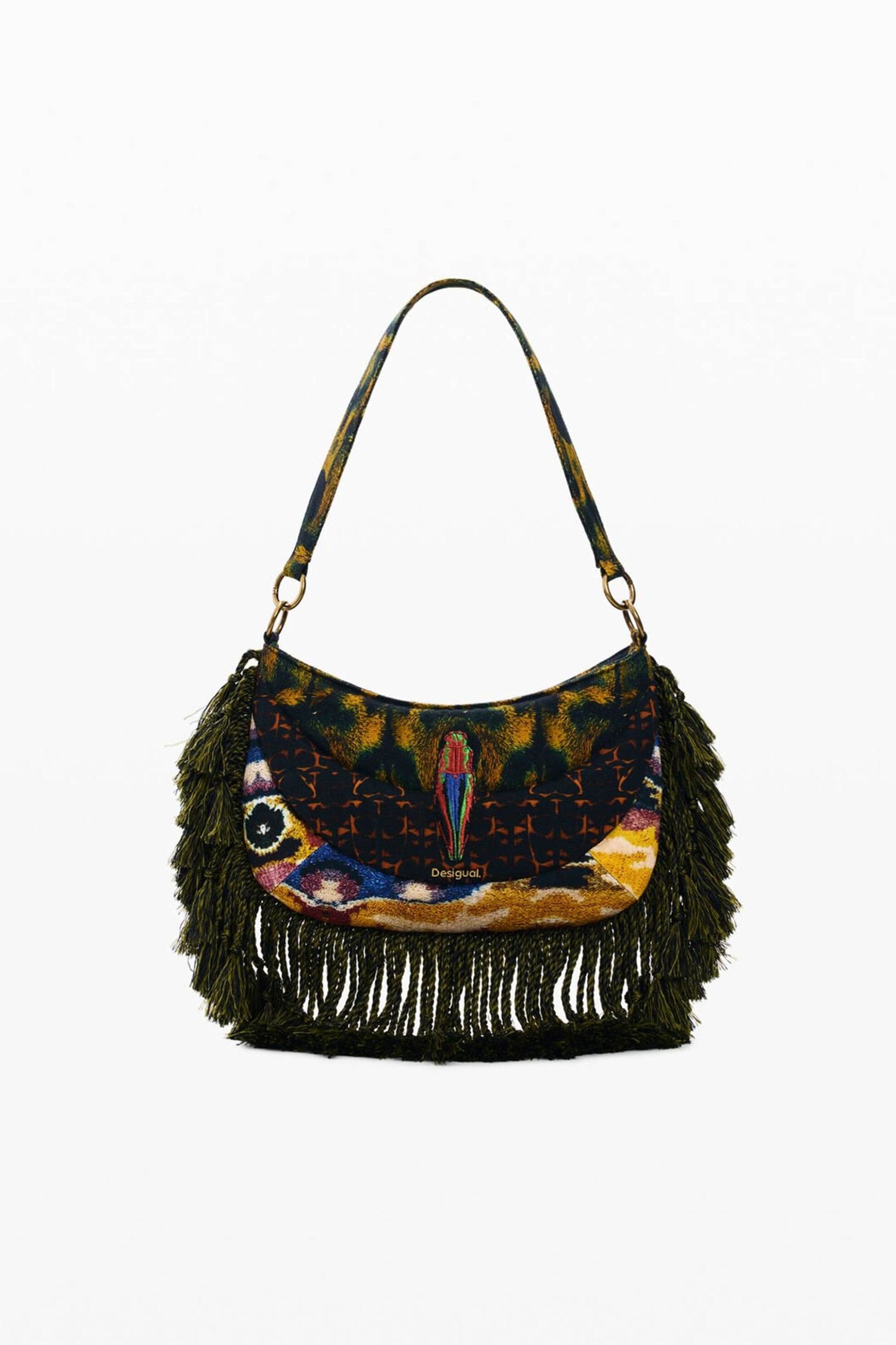 Desigual γυναικεία τσάντα ώμου με γεωμετρικά μοτίβα "Bug Jeper" by Christian Lacroix | ONE SIZE