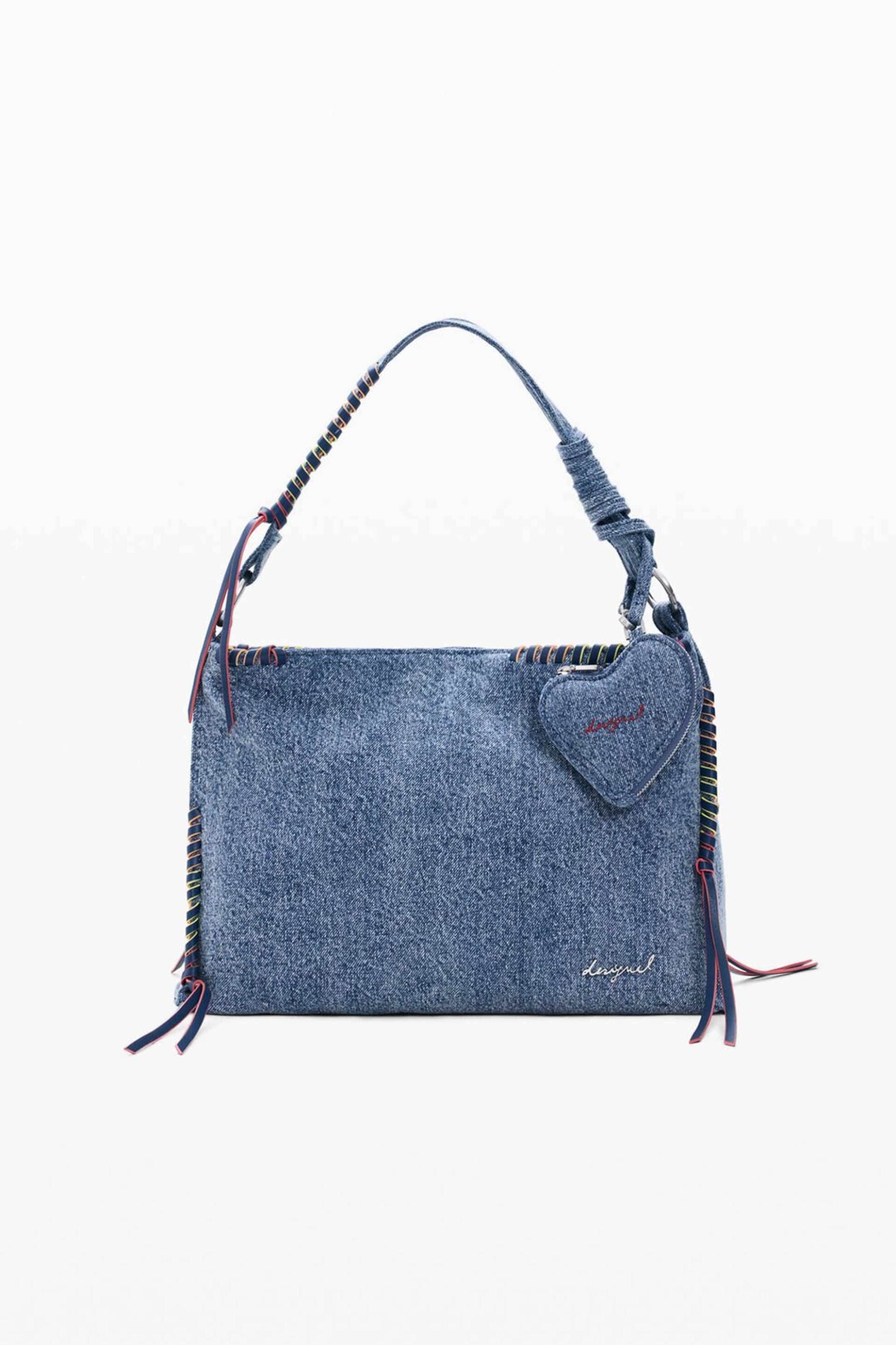 Desigual γυναικεία τσάντα ώμου denim "Torio" | ONE SIZE