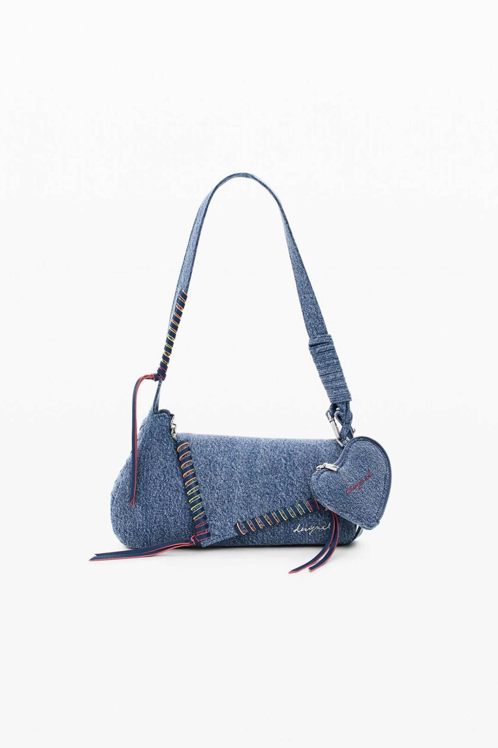 Desigual γυναικεία τσάντα ώμου denim "Torio" | ONE SIZE