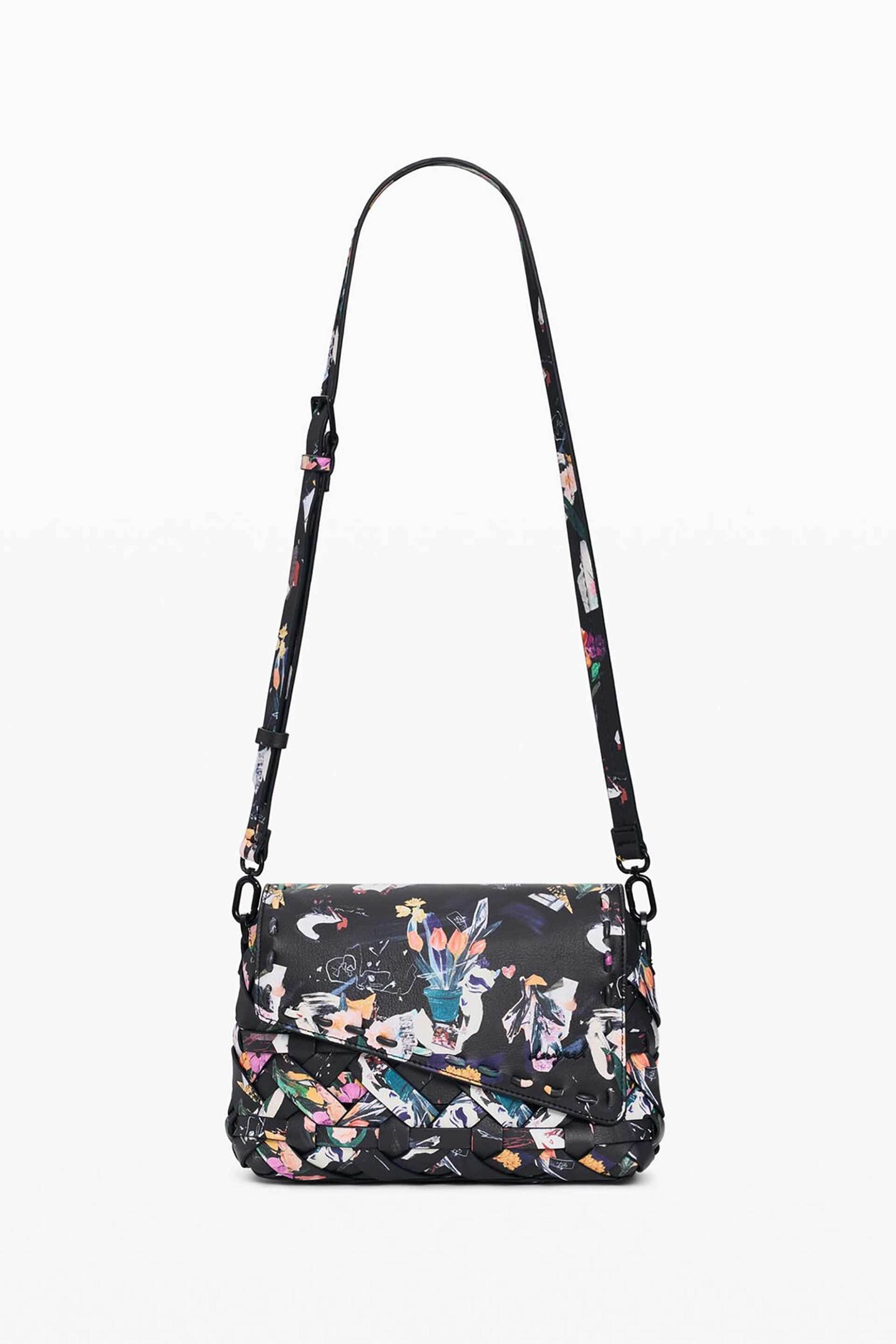 Desigual γυναικεία τσάντα crossbody με all-over print "Osmio" | ONE SIZE