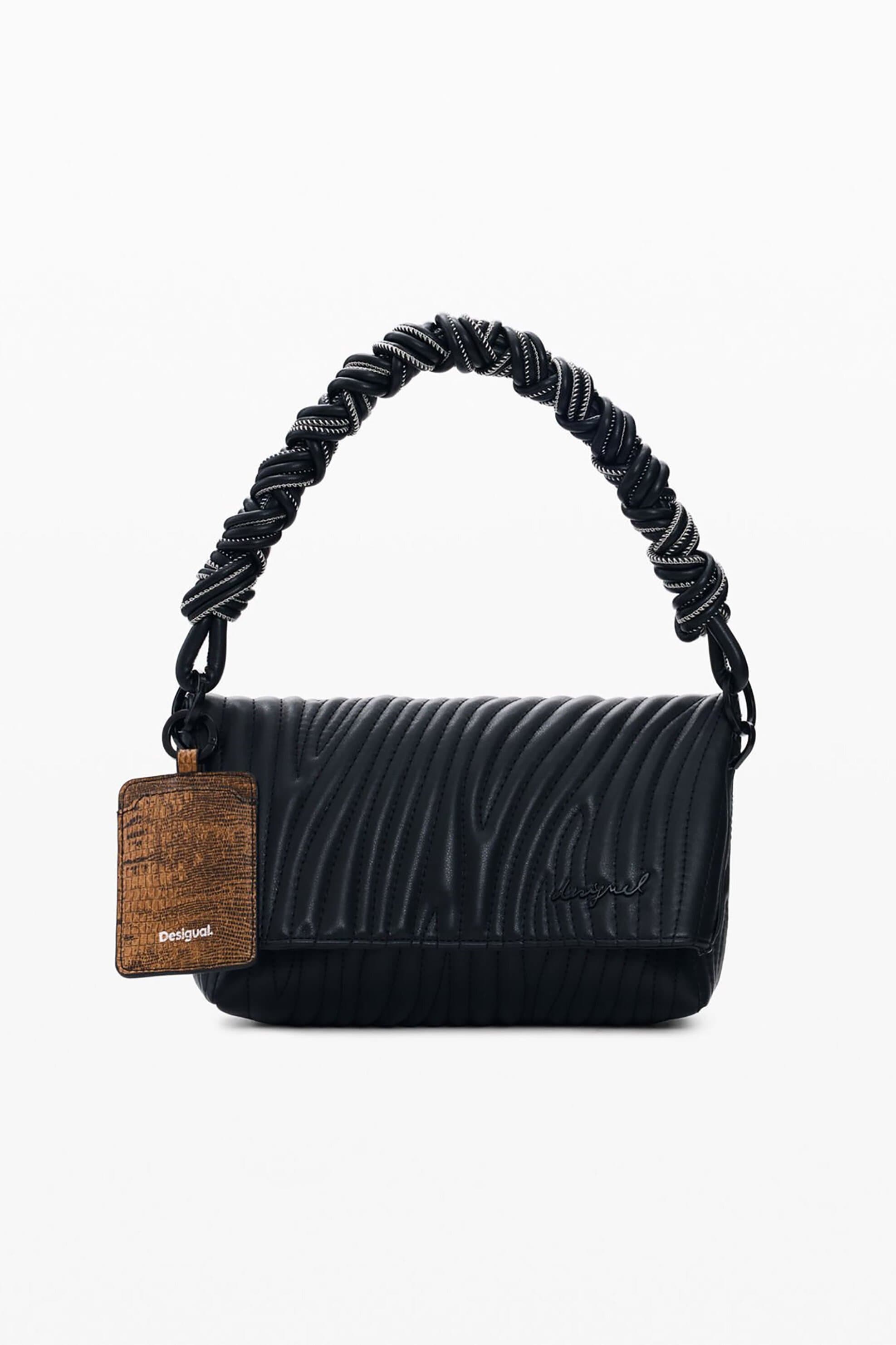 Desigual γυναικεία τσάντα χειρός με ανάγλυγη υφή "Helium" | ONE SIZE