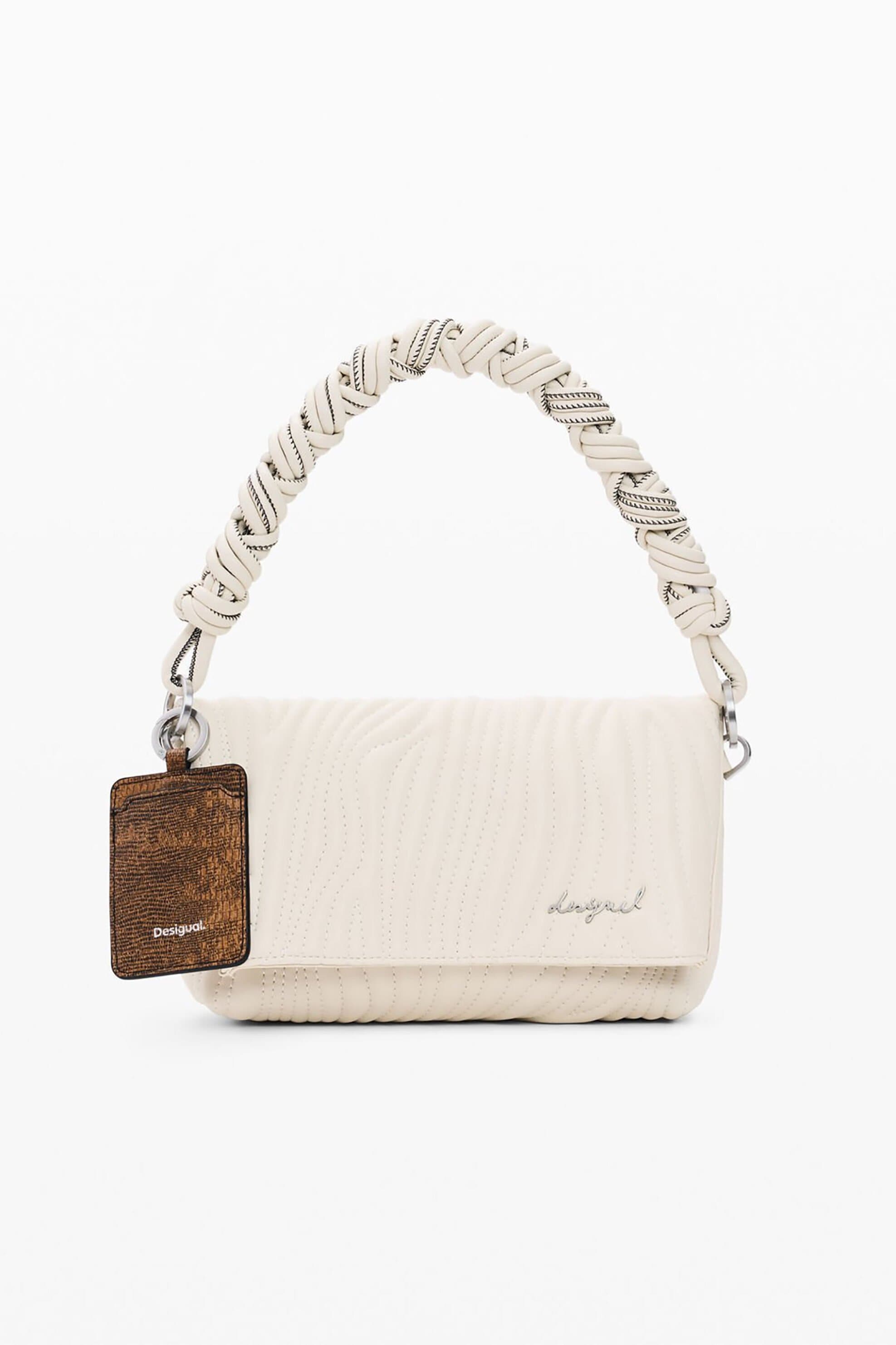 Desigual γυναικεία τσάντα χειρός με ανάγλυγη υφή "Helium" | ONE SIZE