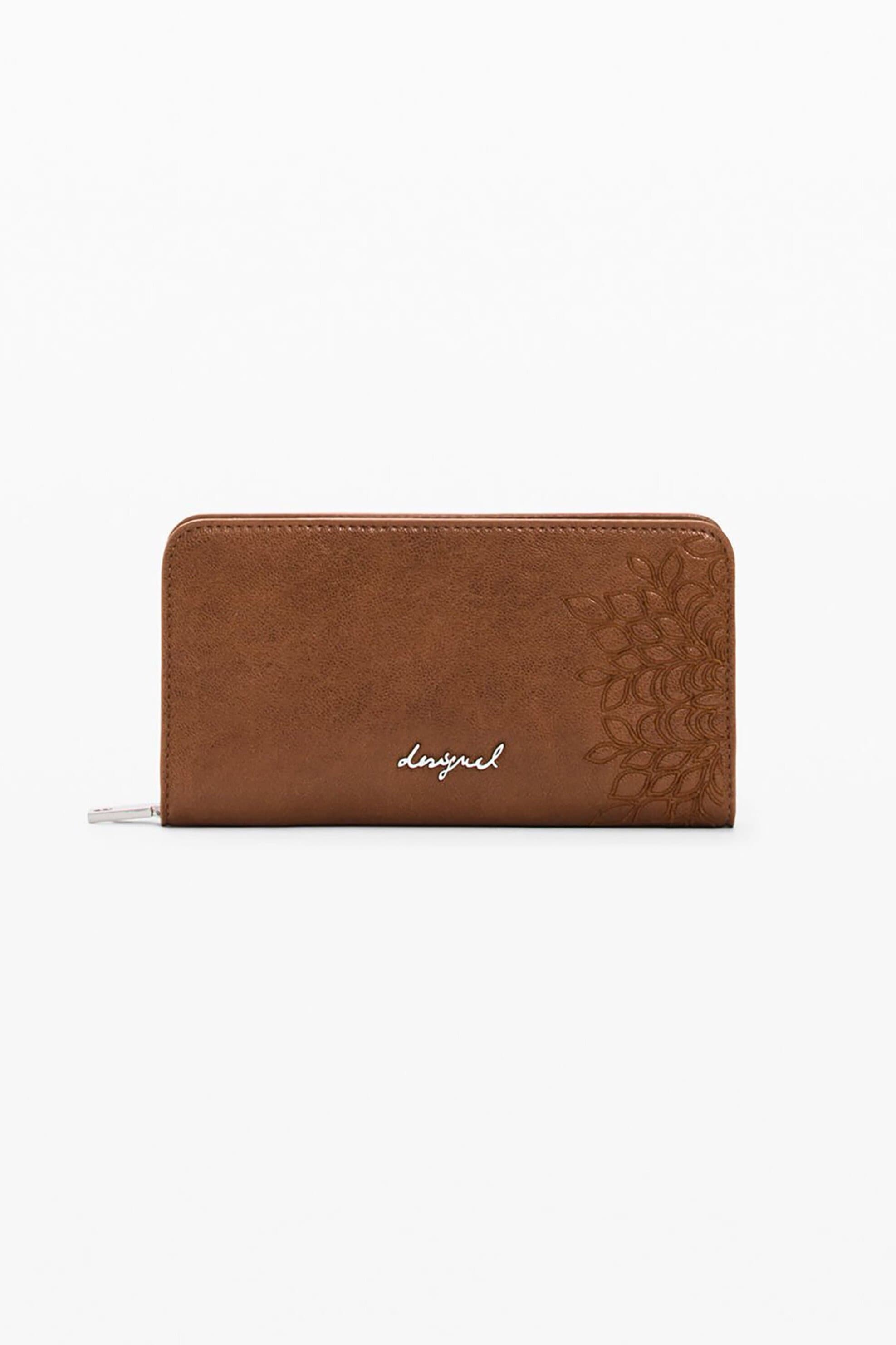 Desigual γυναικείο πορτοφόλι με κεντητό σχέδιο "Sierra" | ONE SIZE