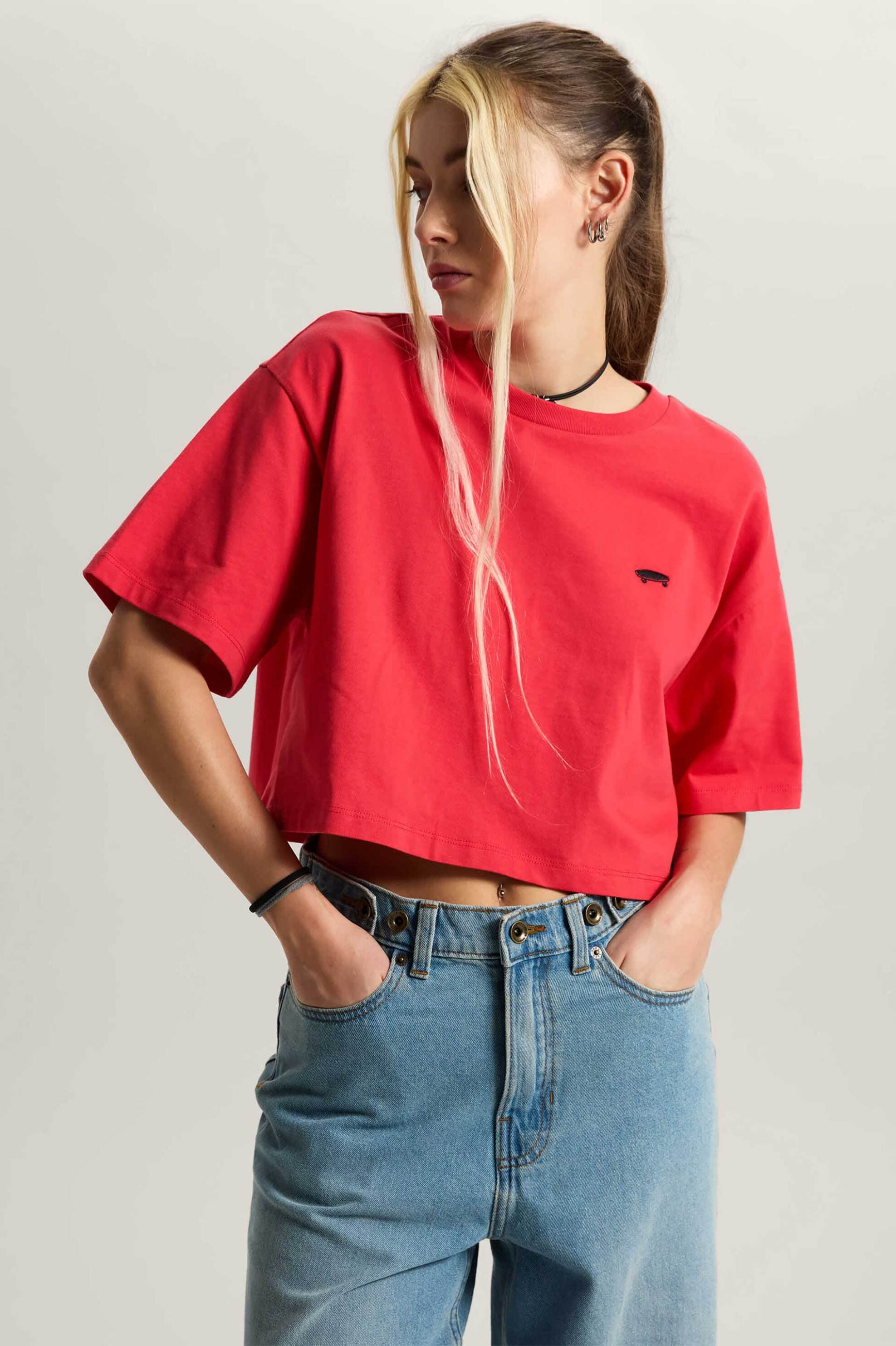Vans γυναικείο cropped τοπ Relaxed Fit "Salton"