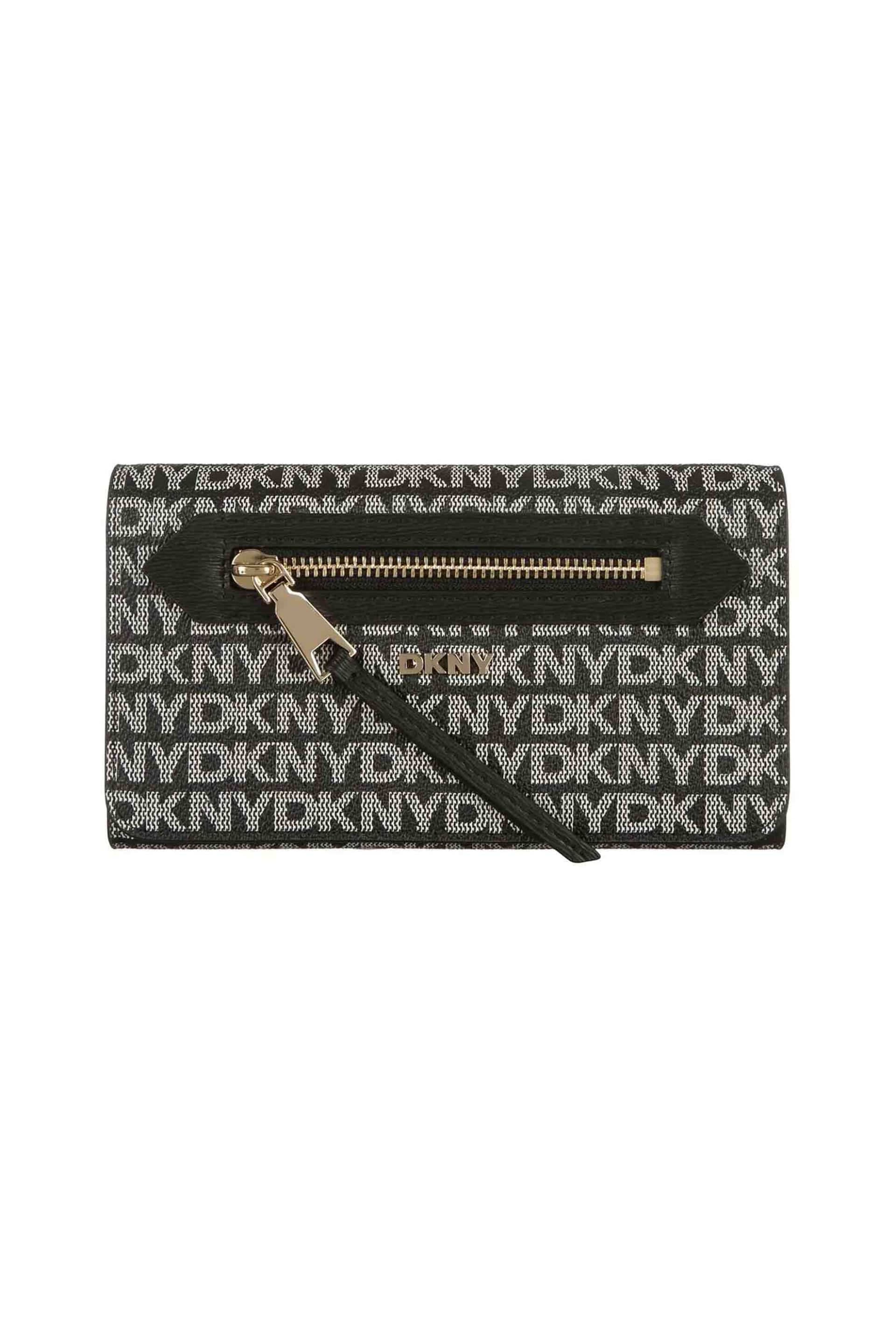 DKNY γυναικείο τσαντάκι crossbody με all-over λογότυπο "Bryant" | ONE SIZE