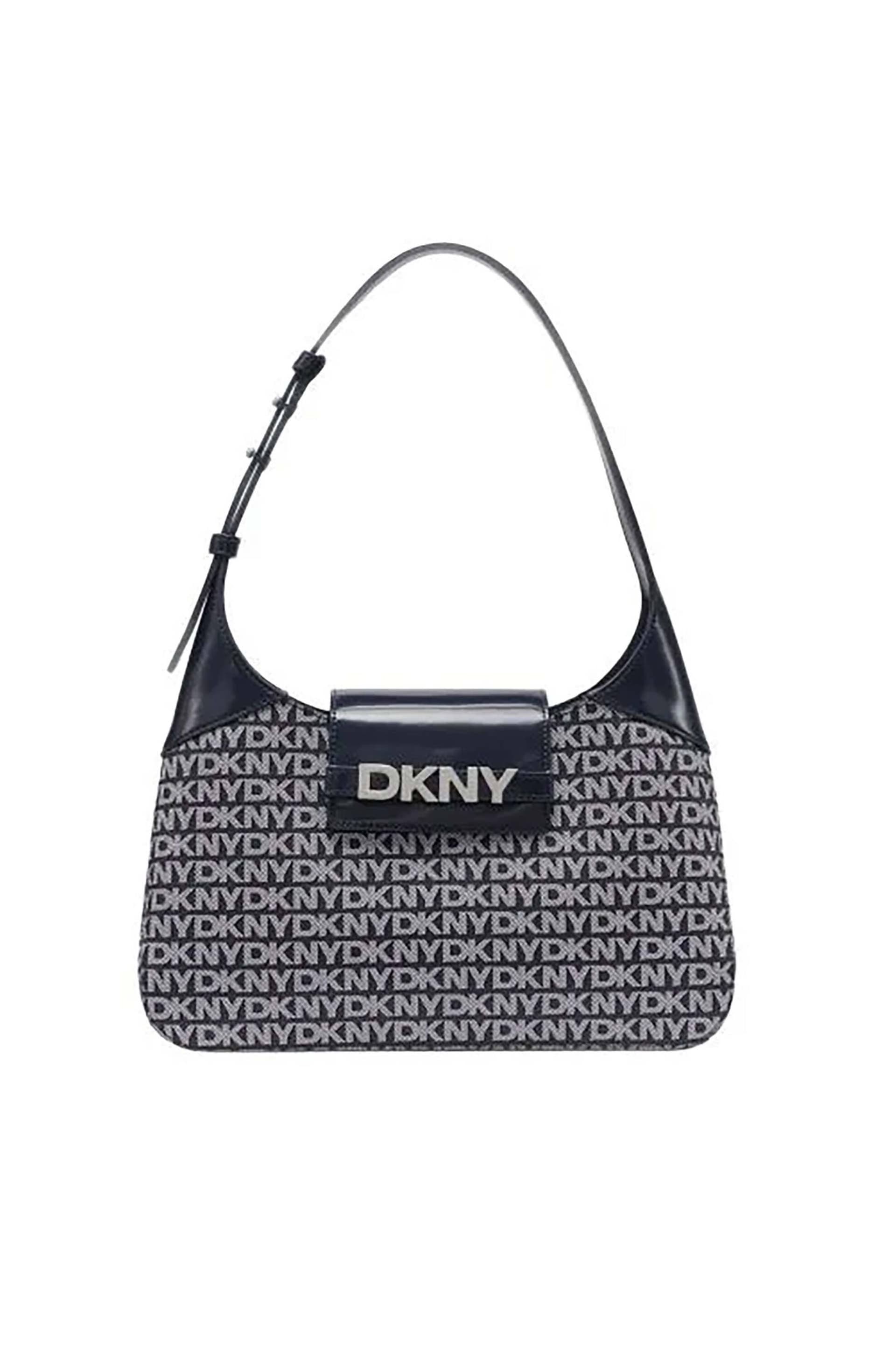 DKNY γυναικεία τσάντα ώμου με all-over print "Avril"