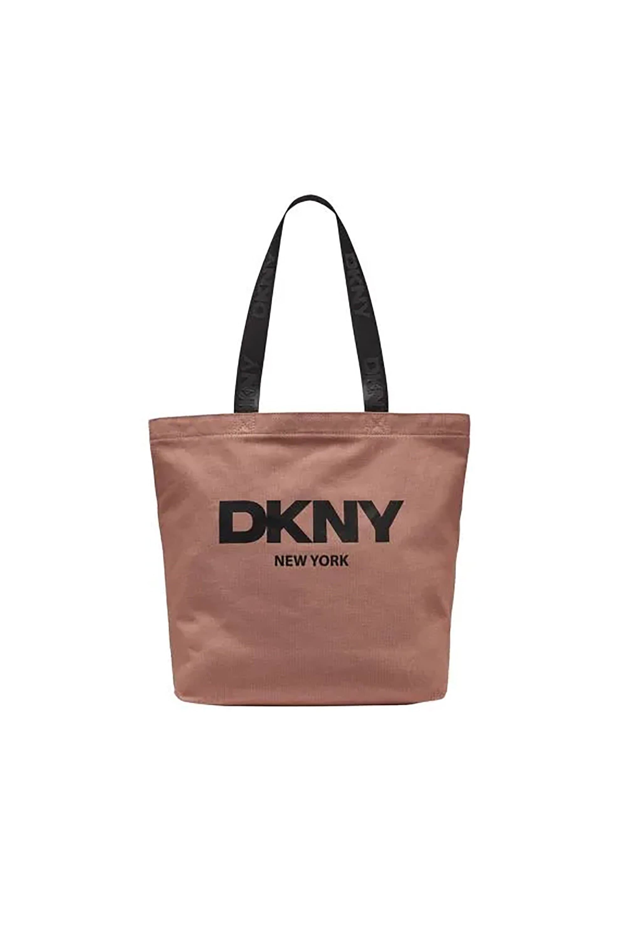 DKNY γυναικεία τσάντα tote με logo print "Izzy"