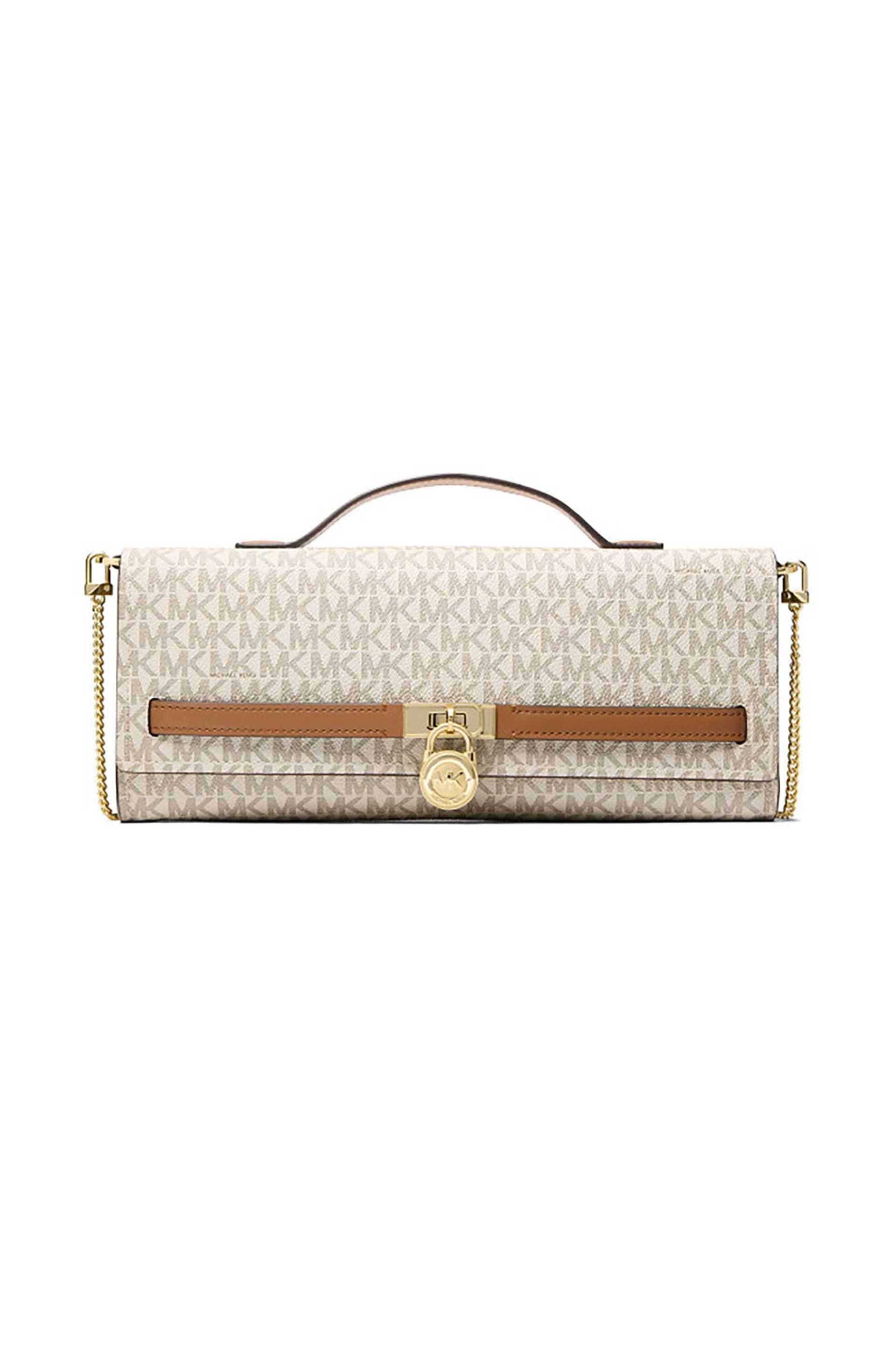 Michael Kors γυναικείο clutch με all-over monogram