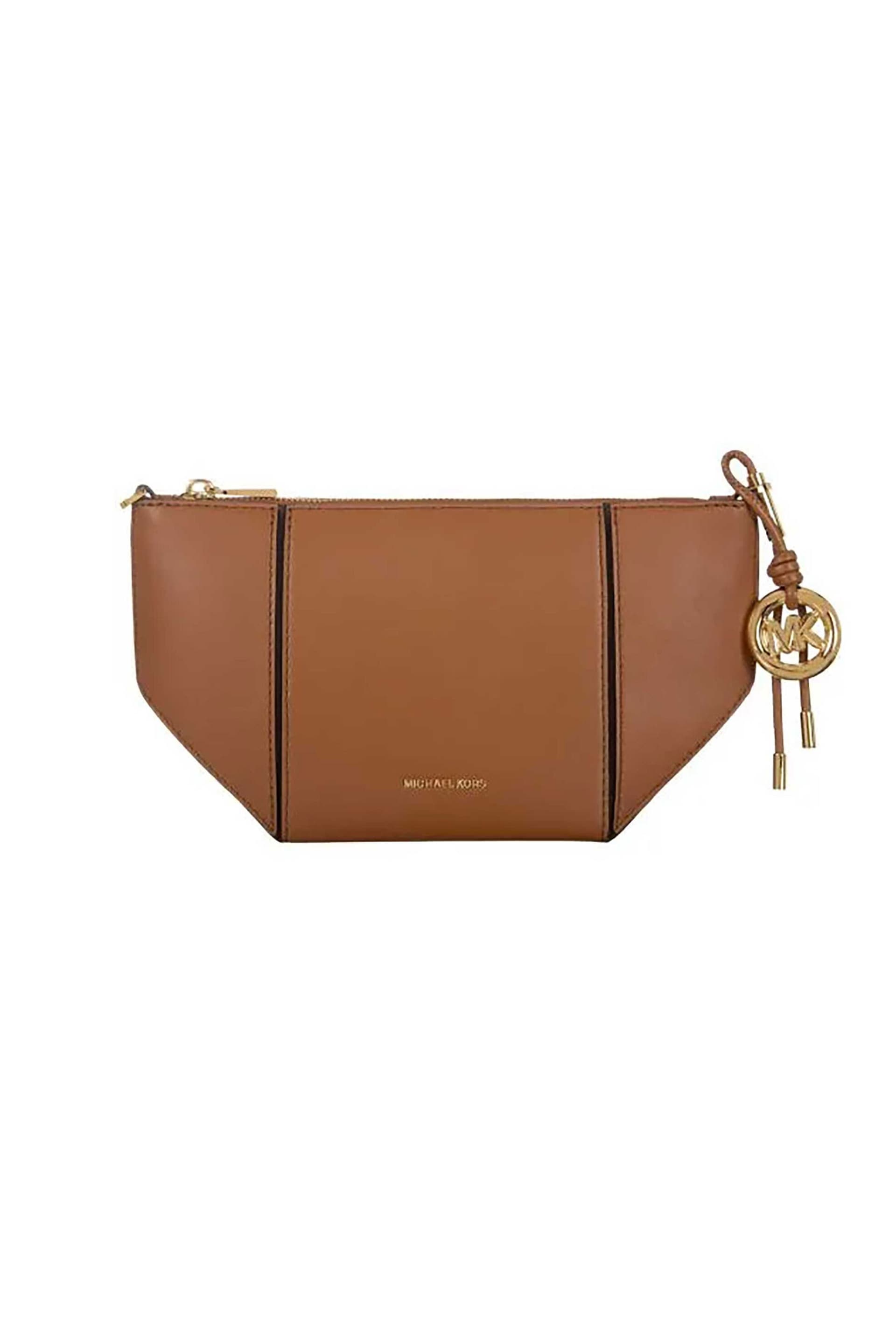 Michael Kors γυναικεία τσάντα crossbody με μεταλλικό λογότυπο