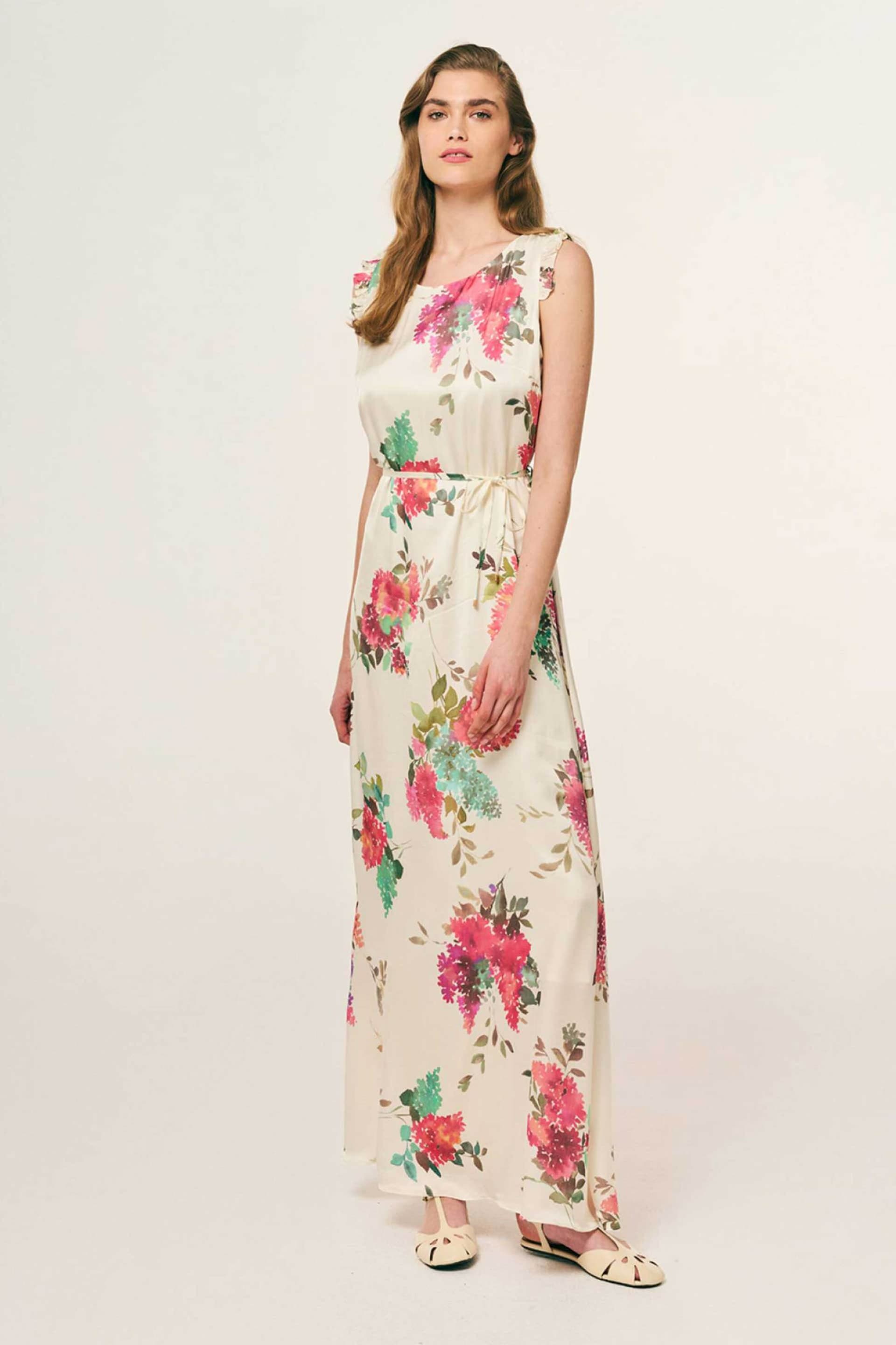 Forel γυναικείο maxi φόρεμα floral