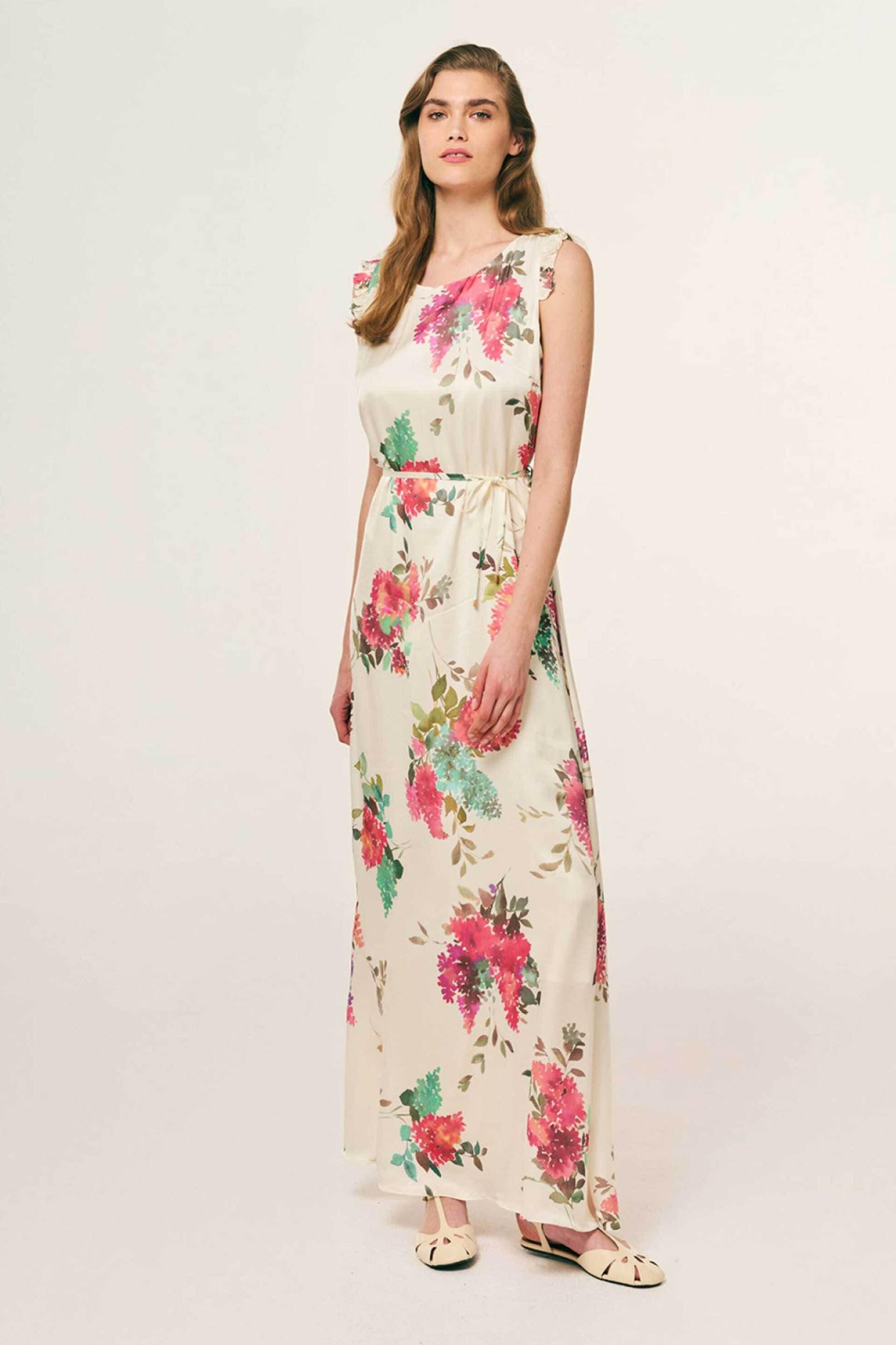 Forel γυναικείο maxi φόρεμα floral