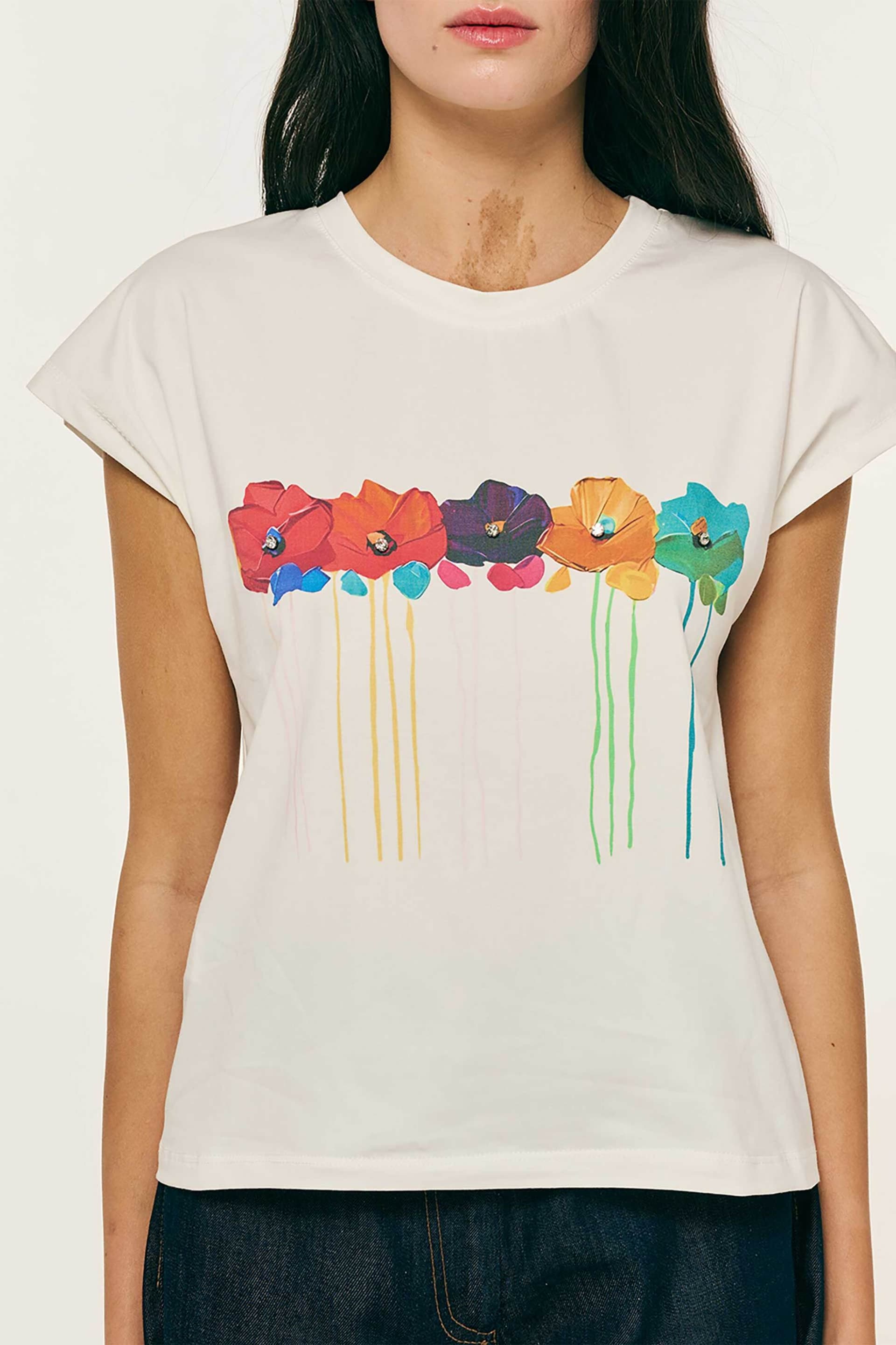 Forel γυναικείo T-shirt με print