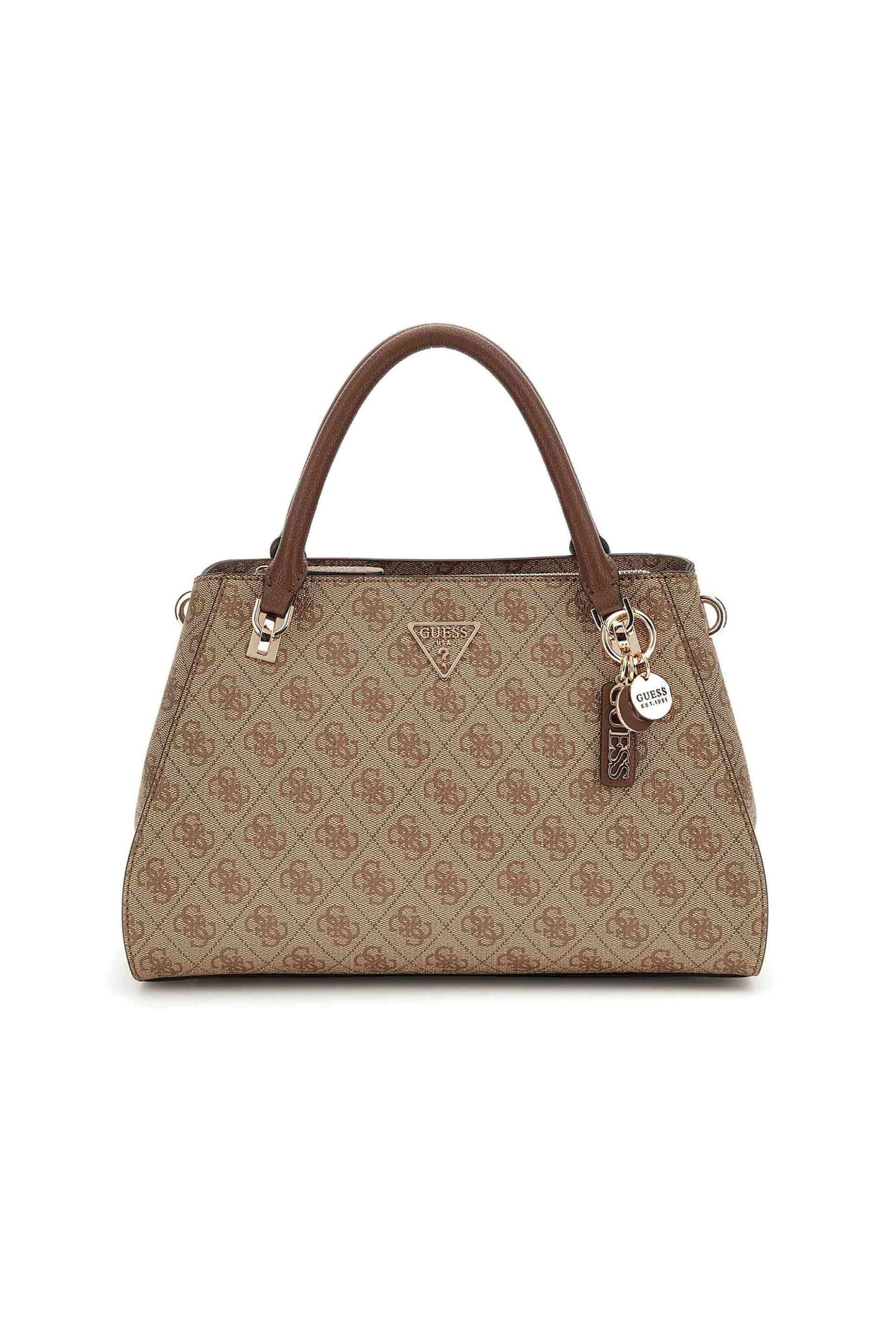 Guess γυναικεία τσάντα χειρός με all-over logo print "Aldina"