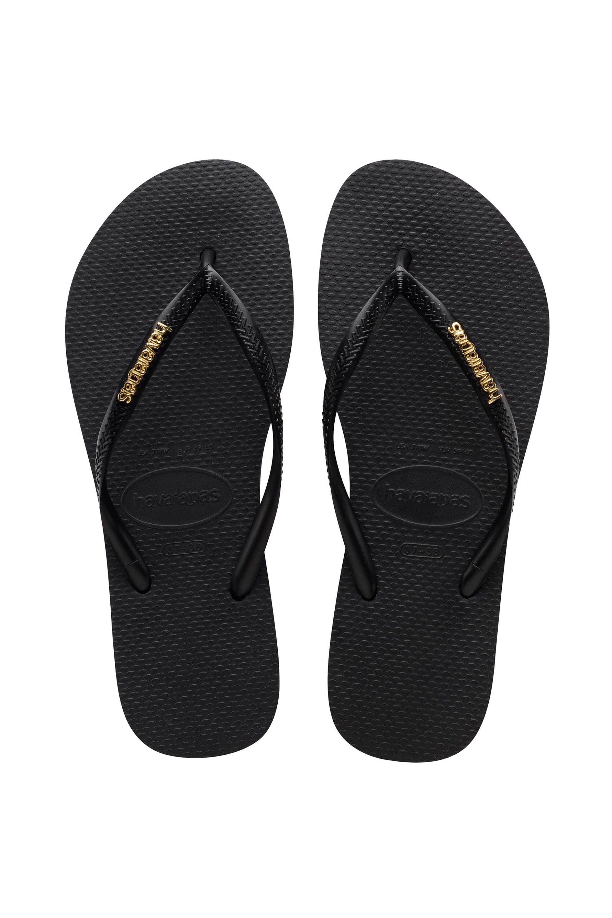 Havaianas γυναικείες σαγιονάρες "Slim Logo Metallic"