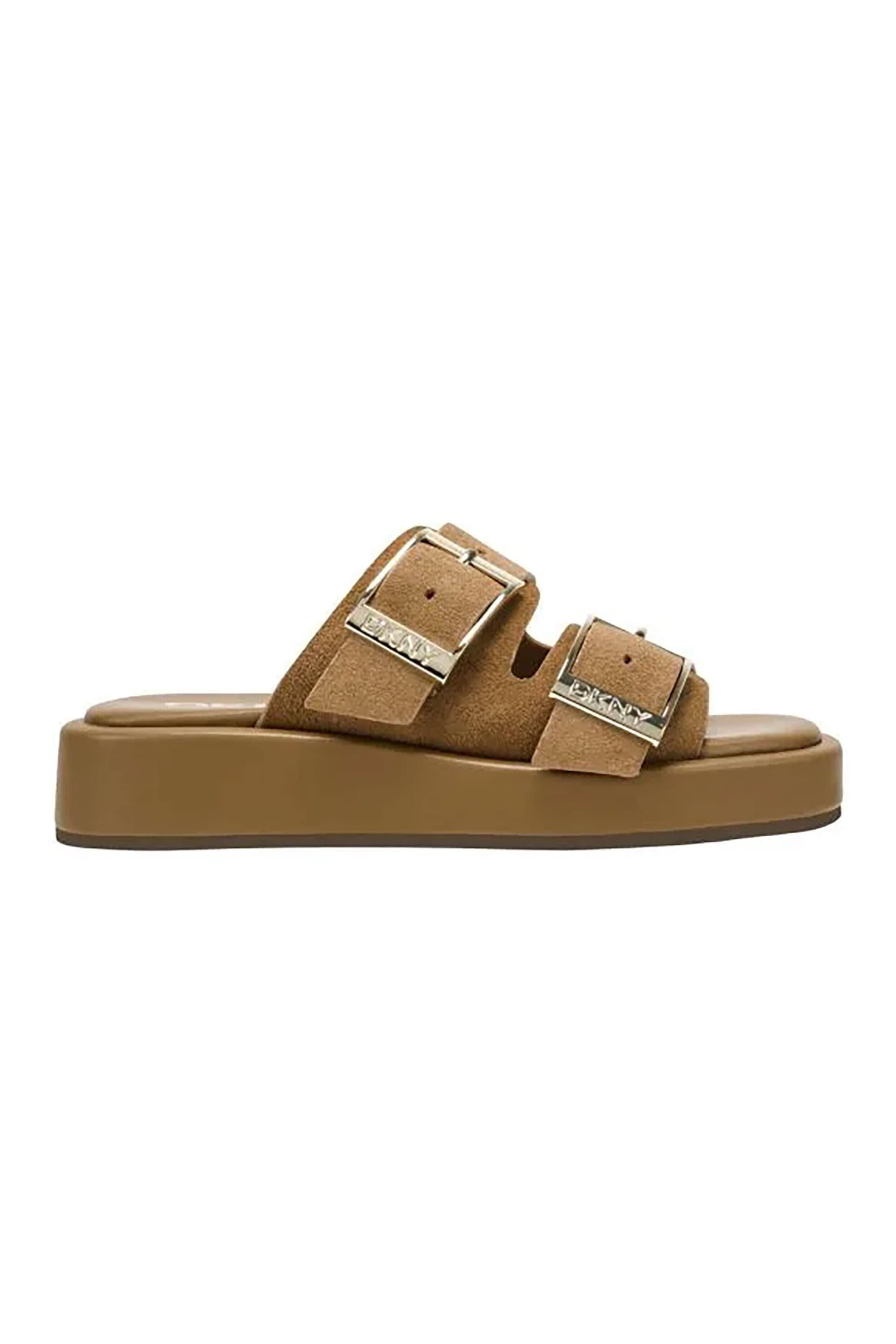 DKNY γυναικεία δερμάτινα σανδάλια "Leocadia"