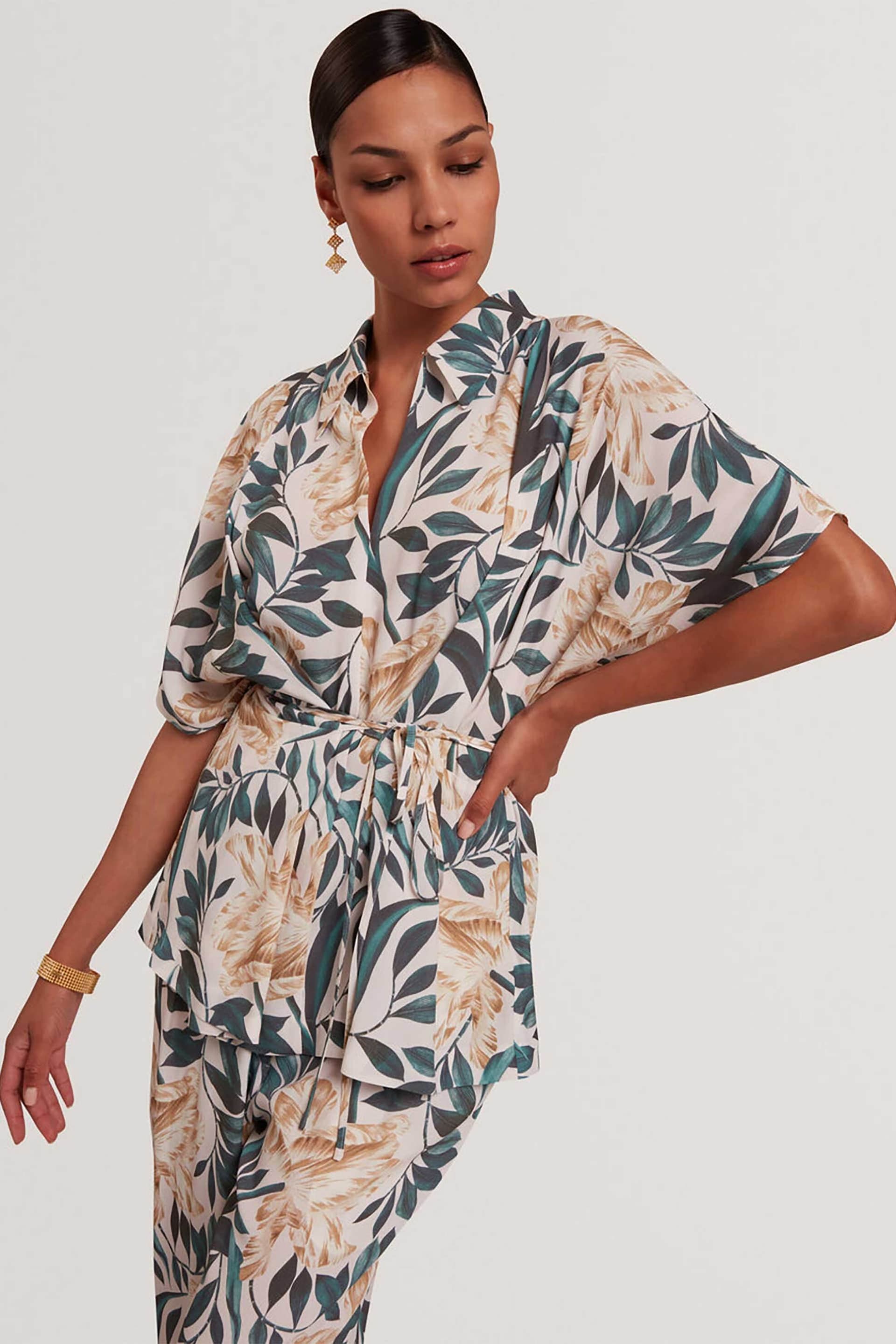 Ted Baker γγυναικεία μπλούζα με all-over floral print "Gehmma"