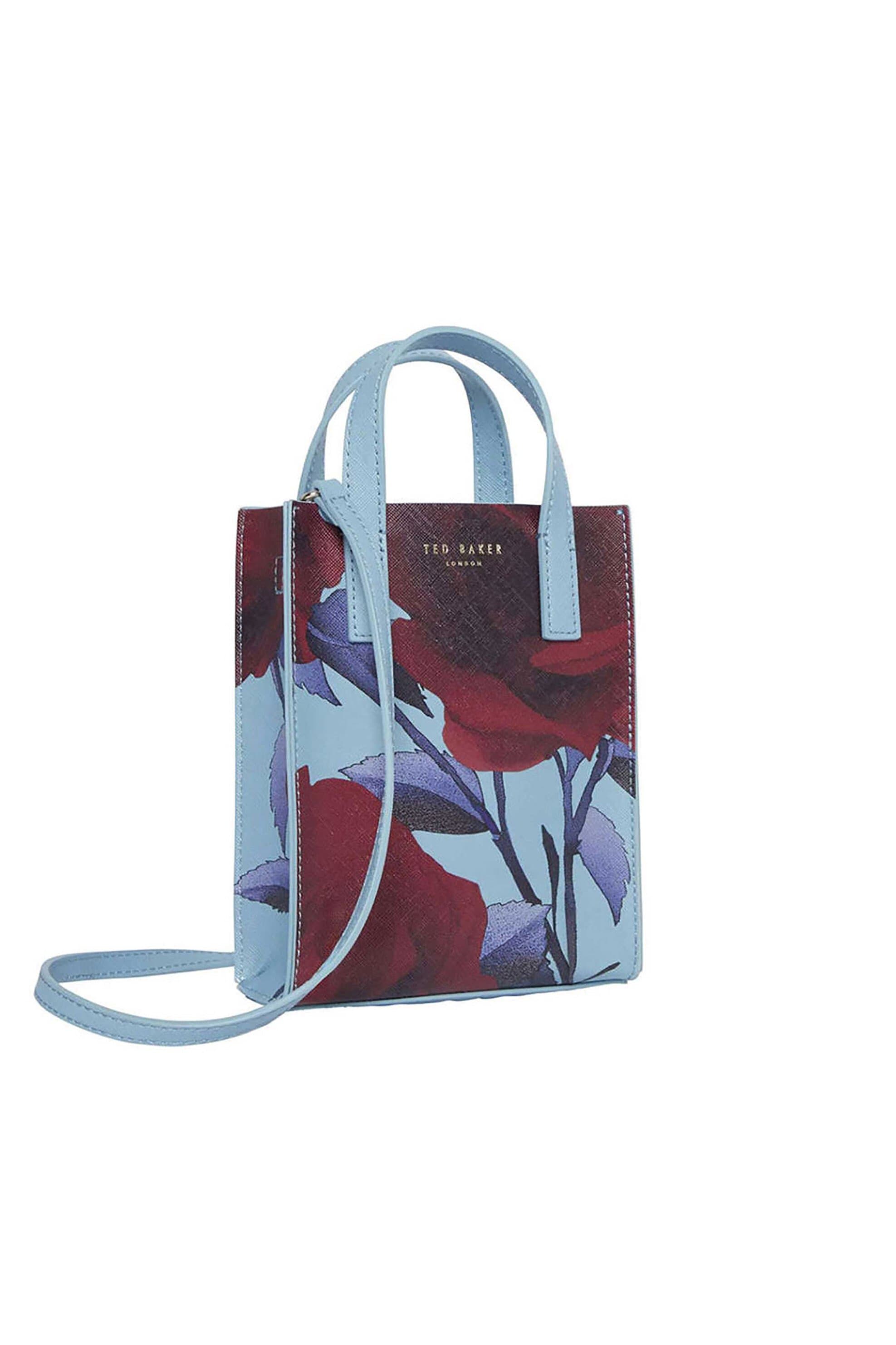 Ted Baker γυναικείo mini bag με floral print "Everrly" | ONE SIZE