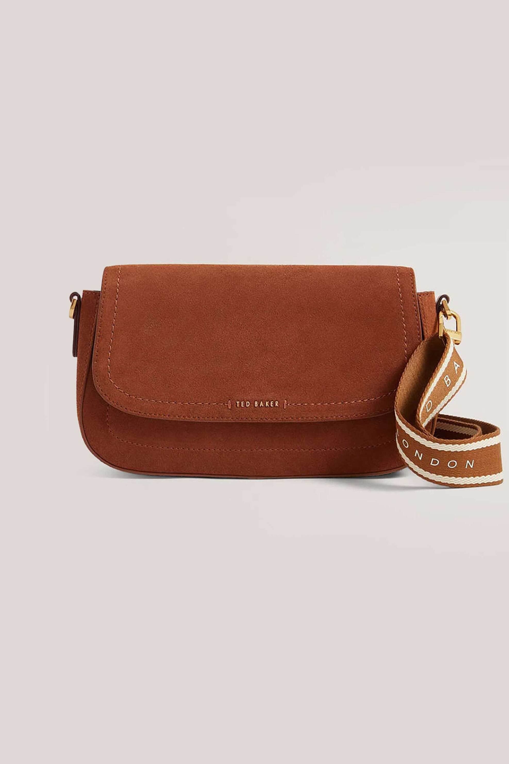 Ted Baker γυναικεία suede τσάντα crossbody "Shayne Webbing" | ONE SIZE