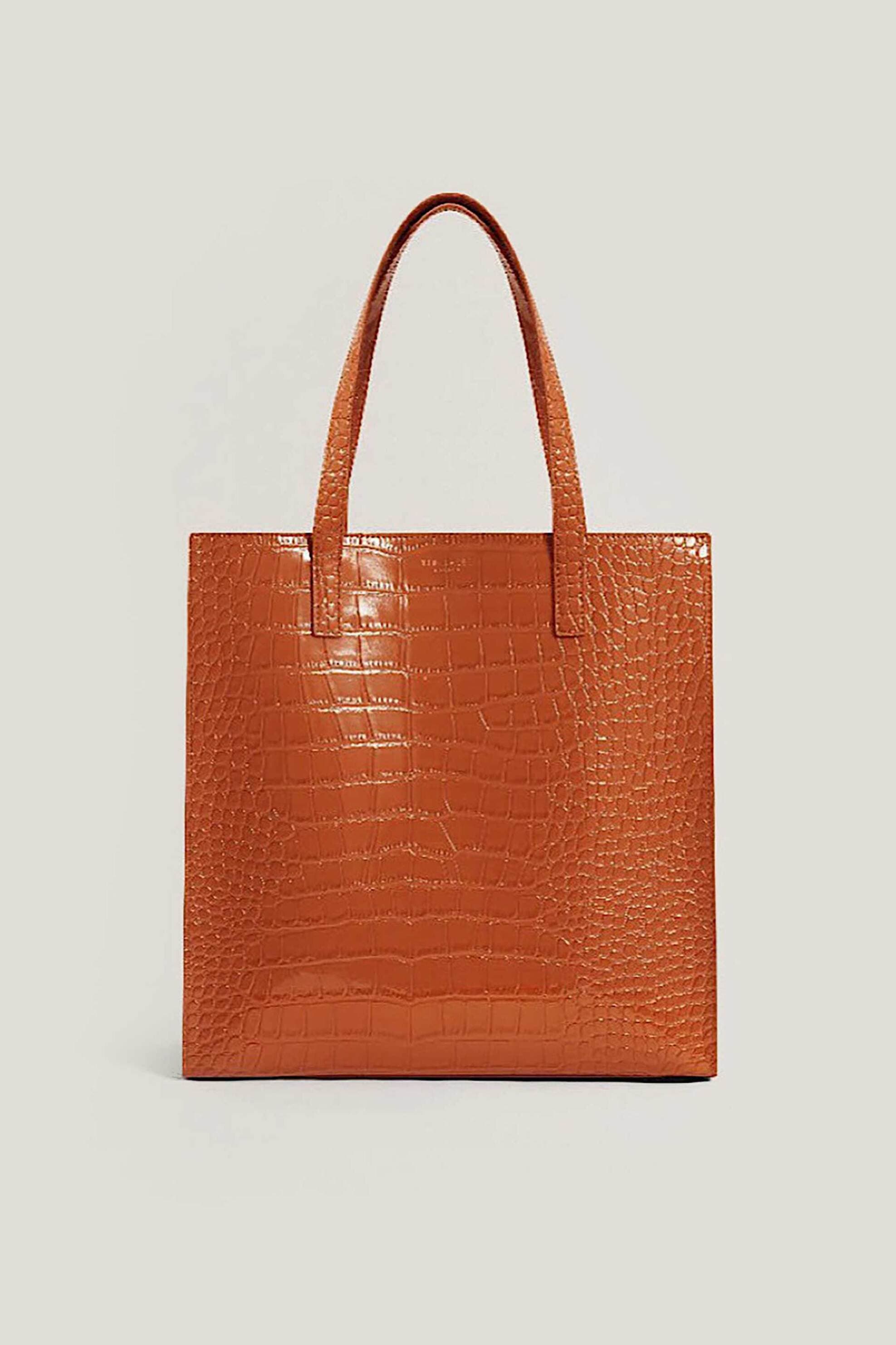 Ted Baker γυναικεία τσάντα ώμου με κροκό σχέδιο "Wenella"