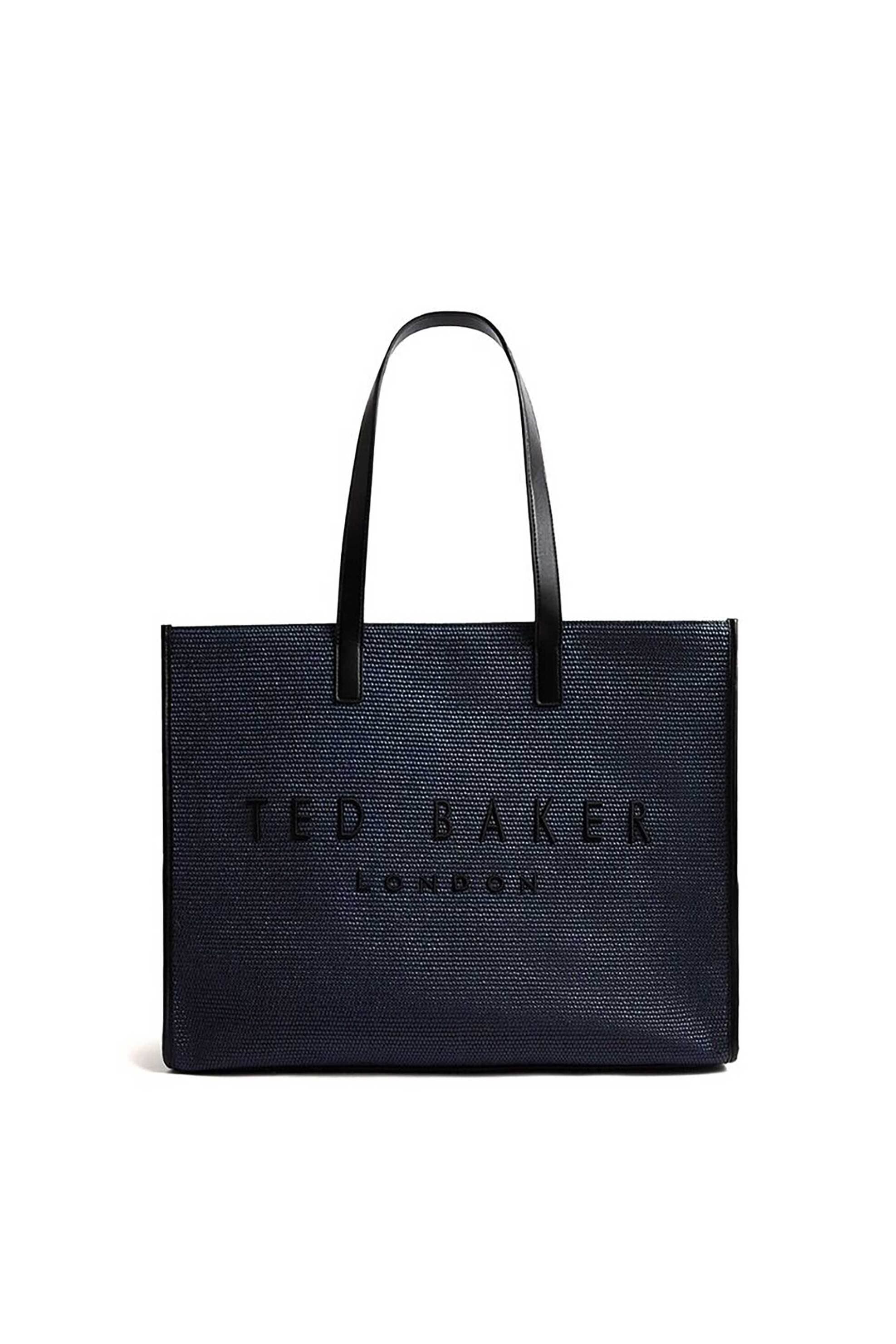 Ted Baker γυναικεία τσάντα ώμου "Pallmer Faux Raffia Large Icon" | ONE SIZE