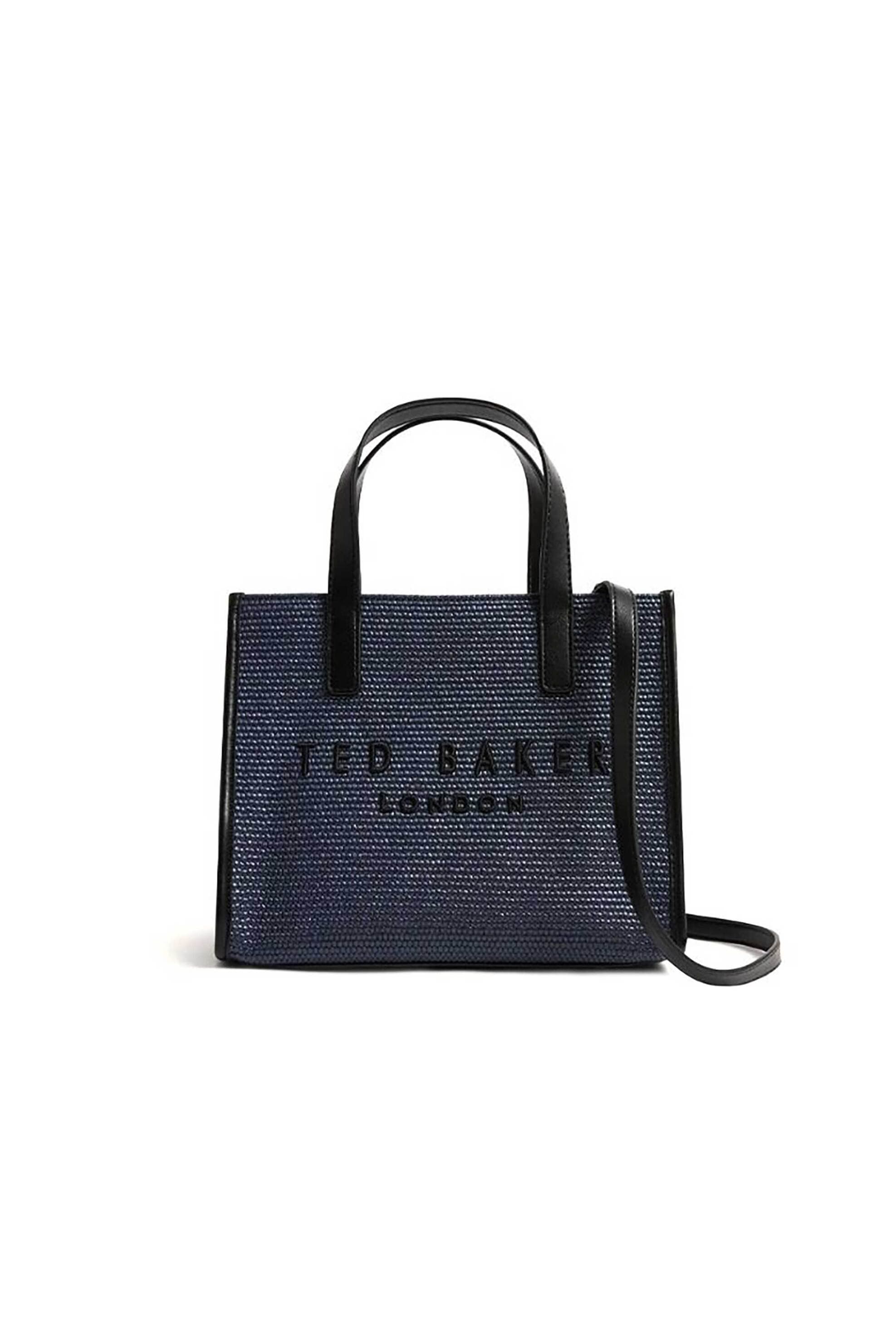 Ted Baker γυναικεία τσάντα χειρός "Paolina Faux Raffia Small Icon Bag"