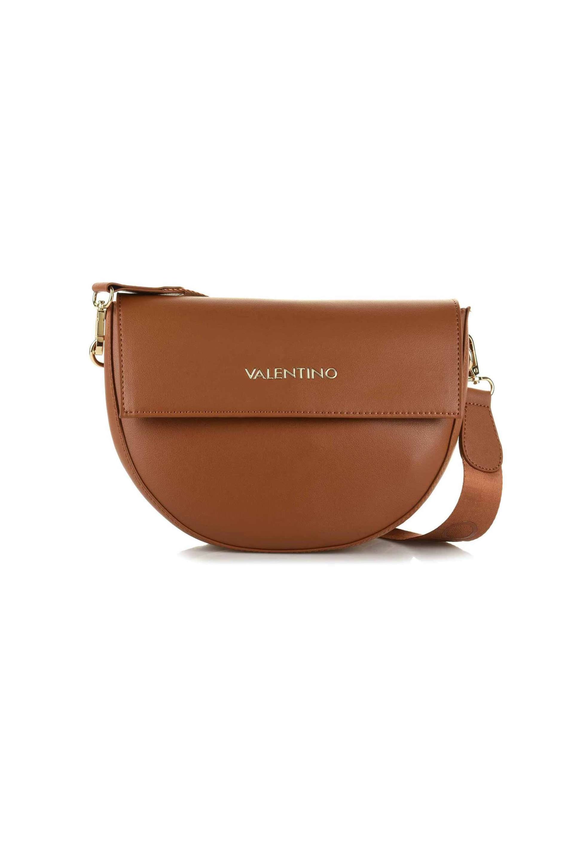 Valentino γυναικεία τσάντα ώμου/crossbody με μεταλλικό λογότυπο "Bigs"