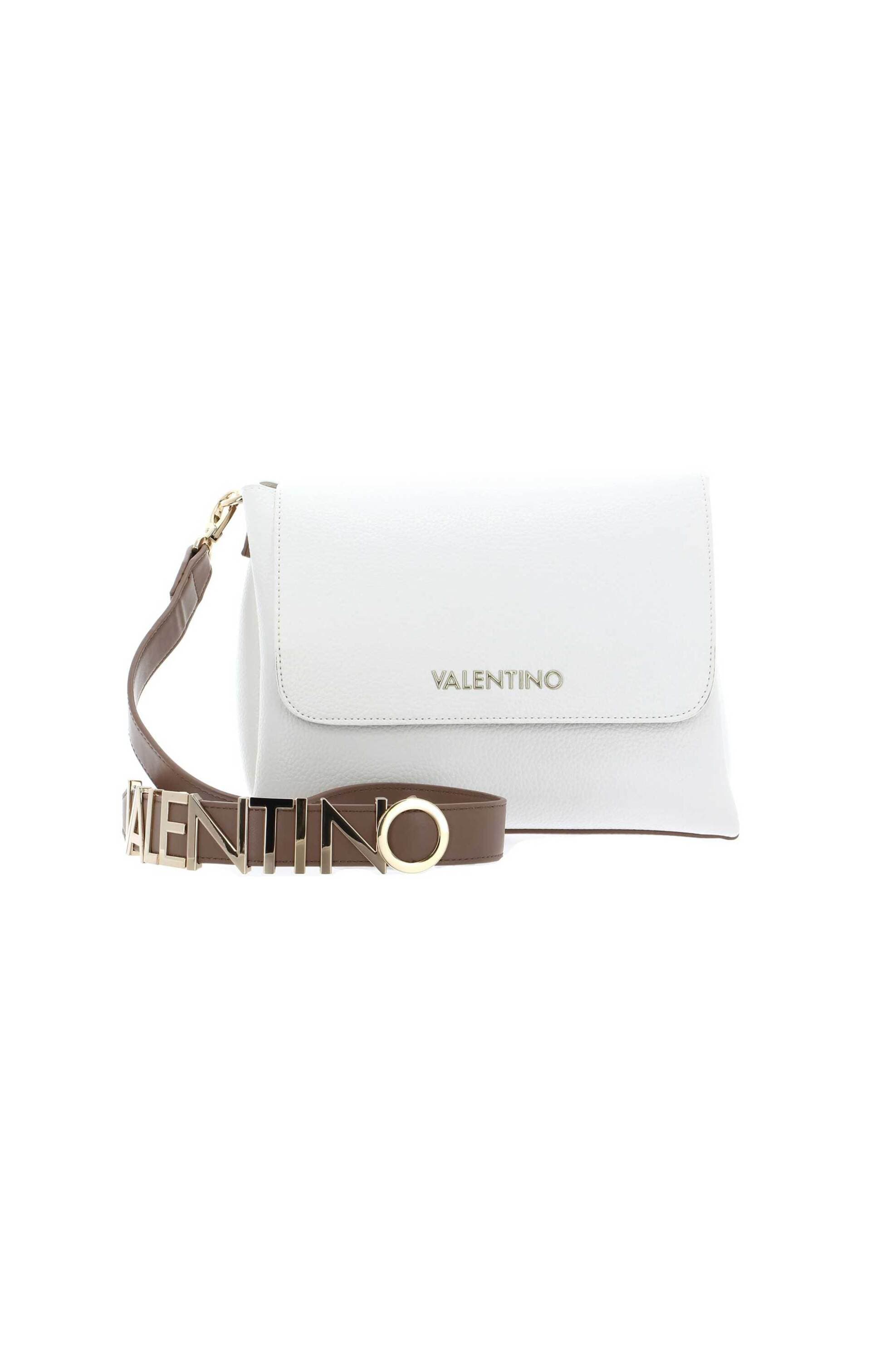 Valentino γυναικεία τσάντα ώμου/crossbody με μεταλλικό λογότυπο "Alexia"